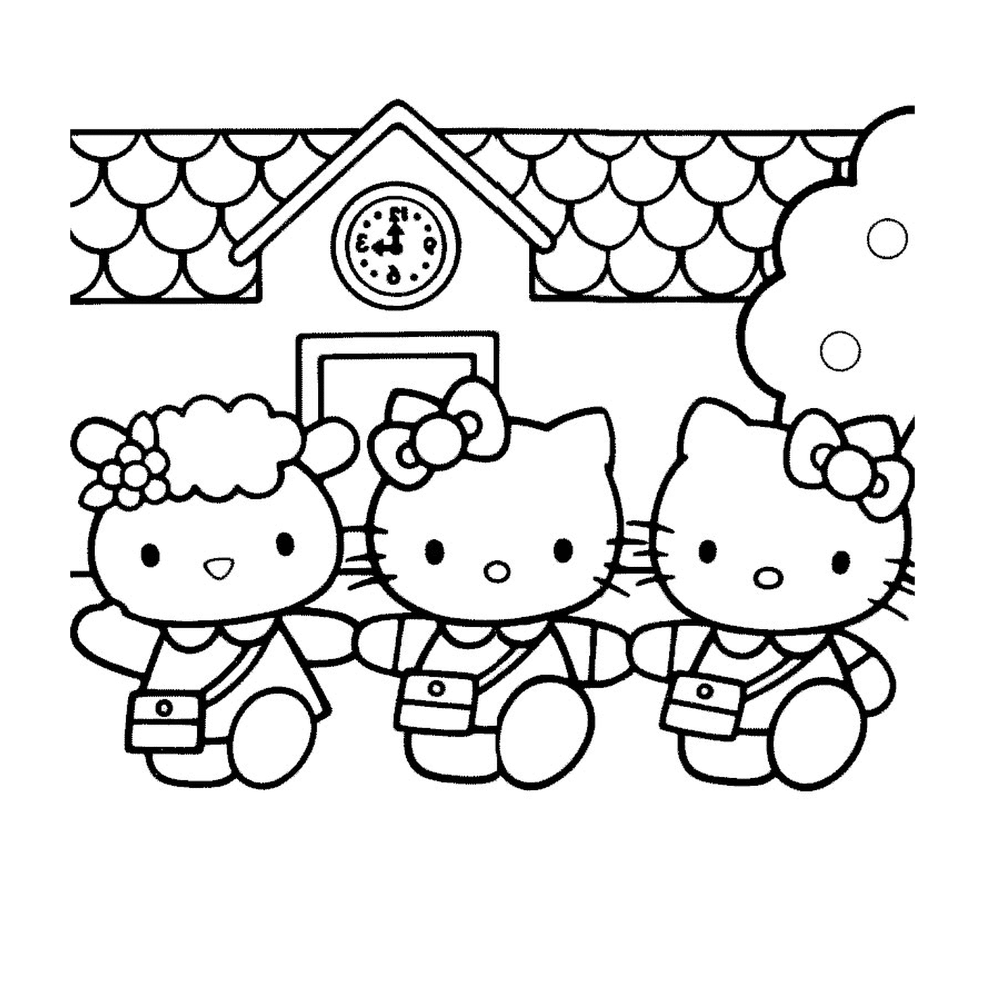  Hello Kitty e seus amigos 