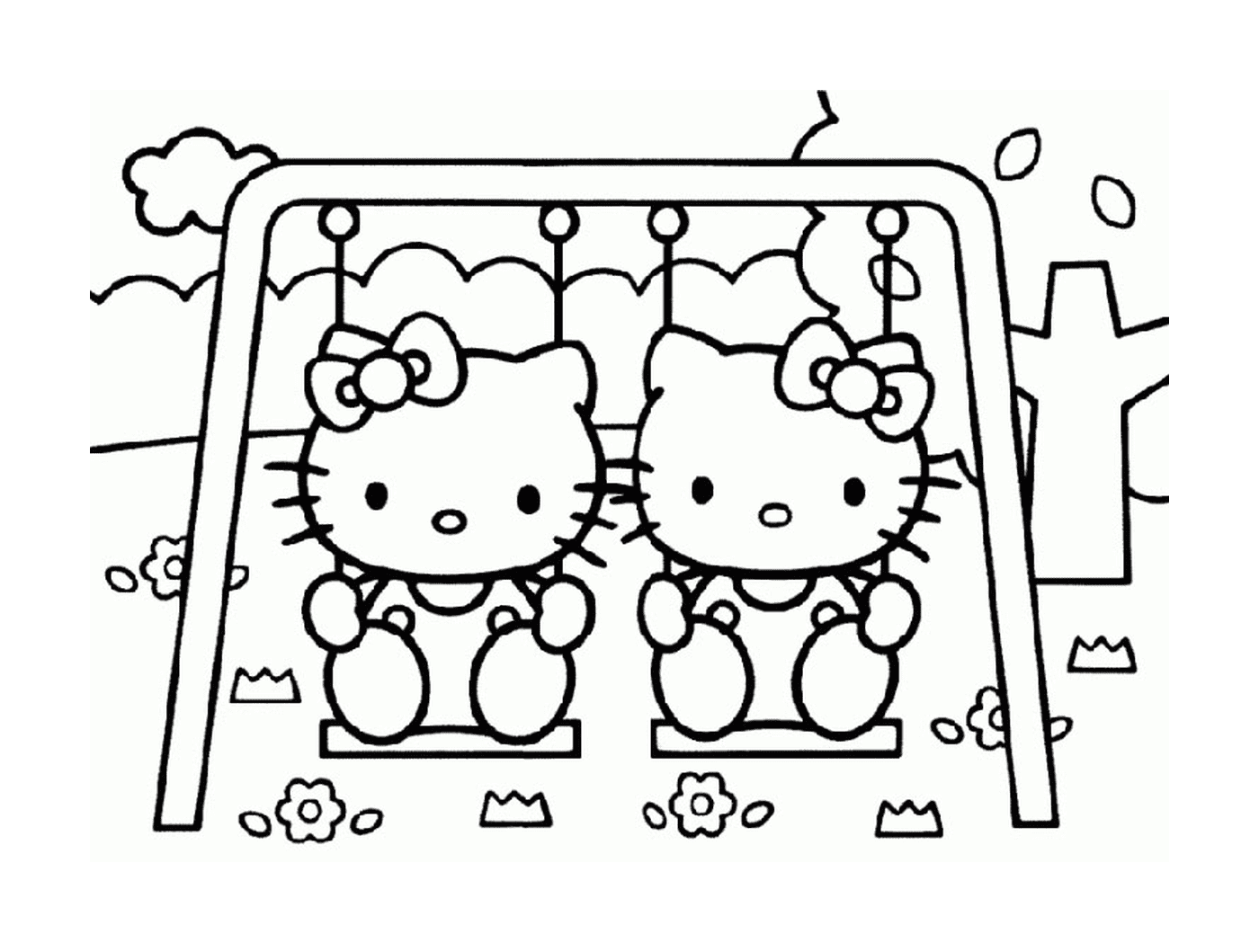  Hello Kitty e Mimmy 