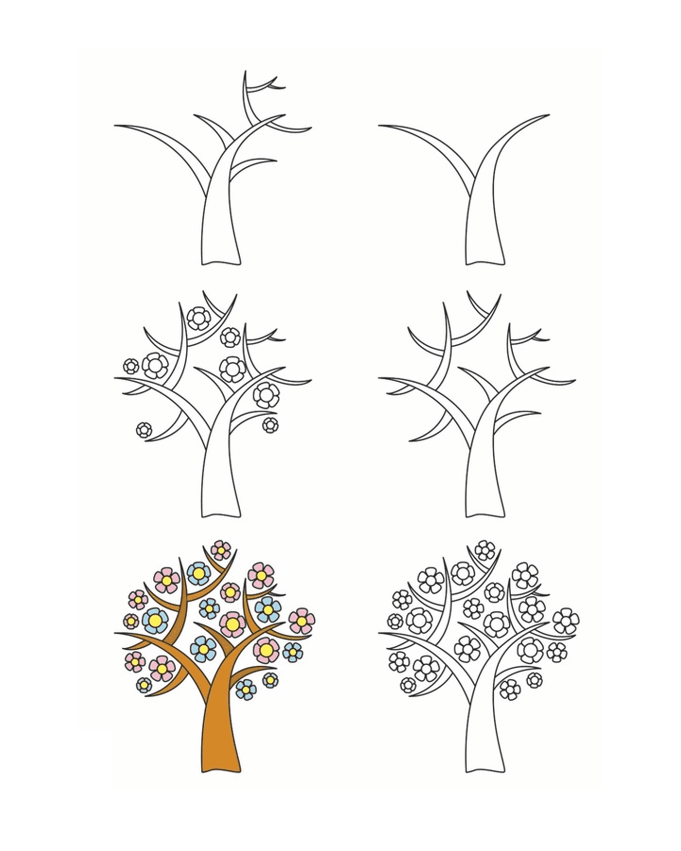  Como desenhar uma árvore 