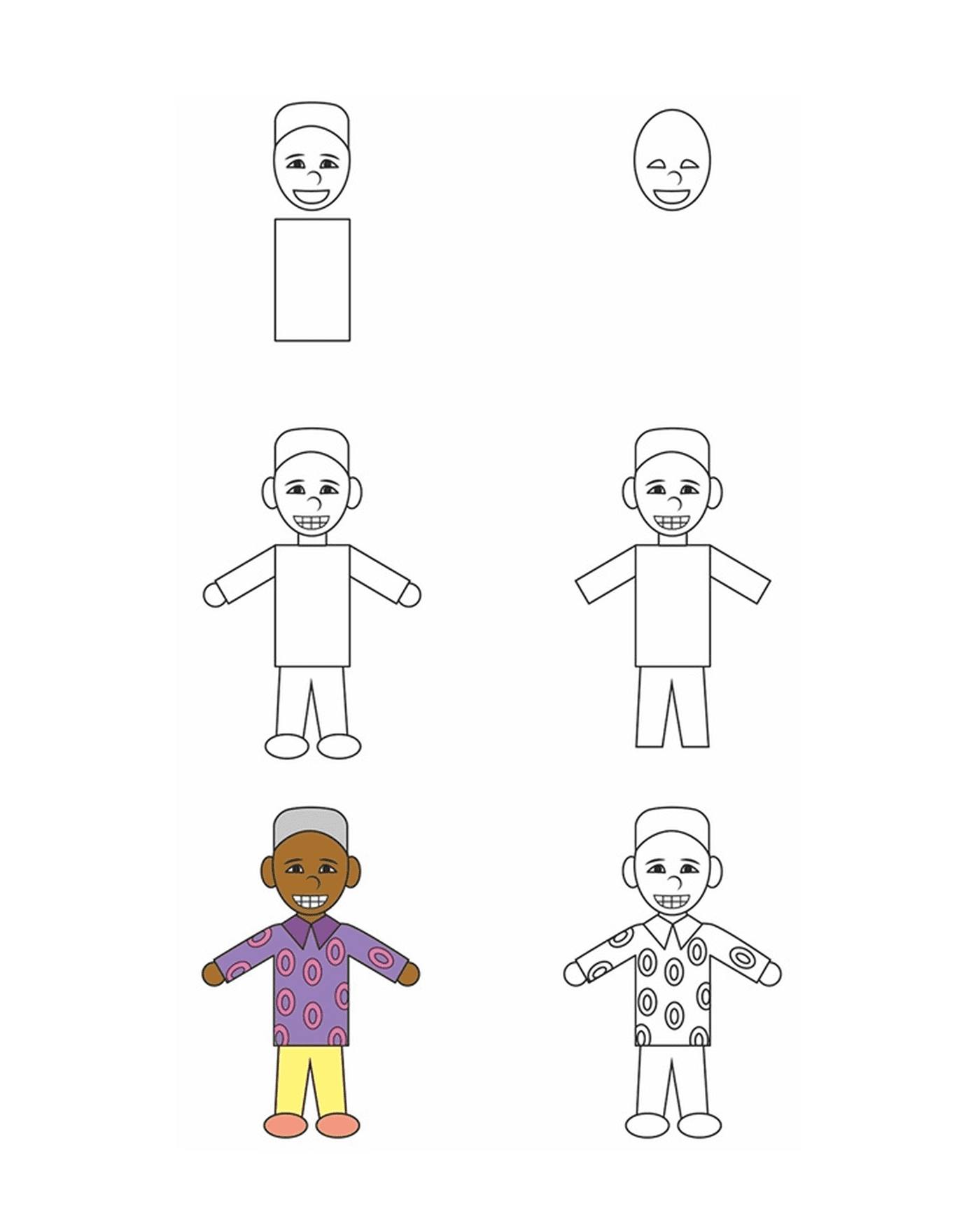  Como desenhar Nelson Mandela 