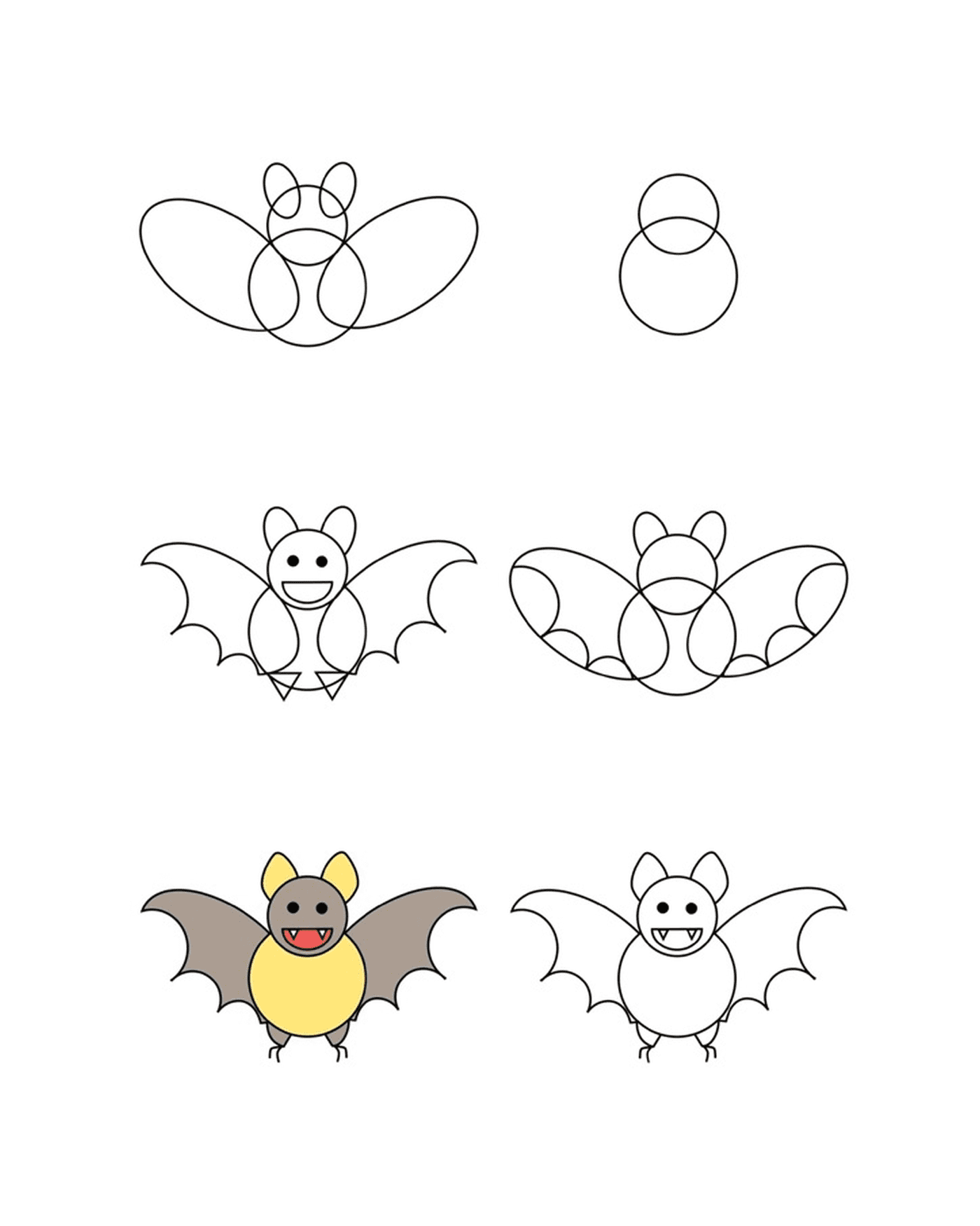 Como desenhar um morcego 