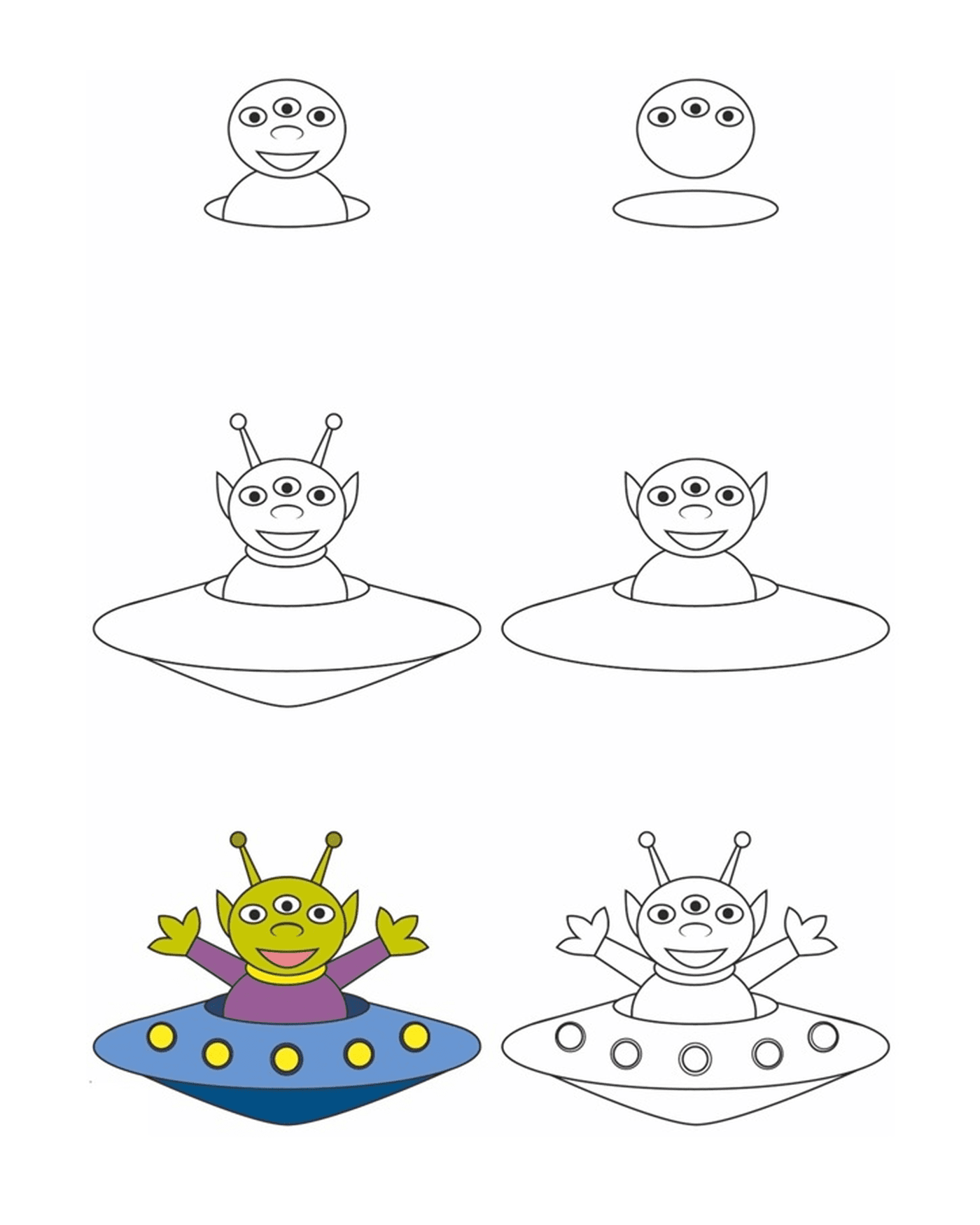  Como desenhar um alien 