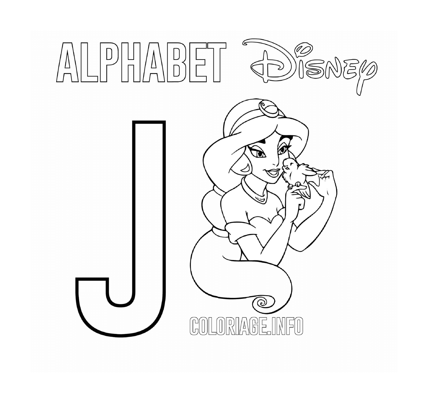  A letra J para Jasmine 
