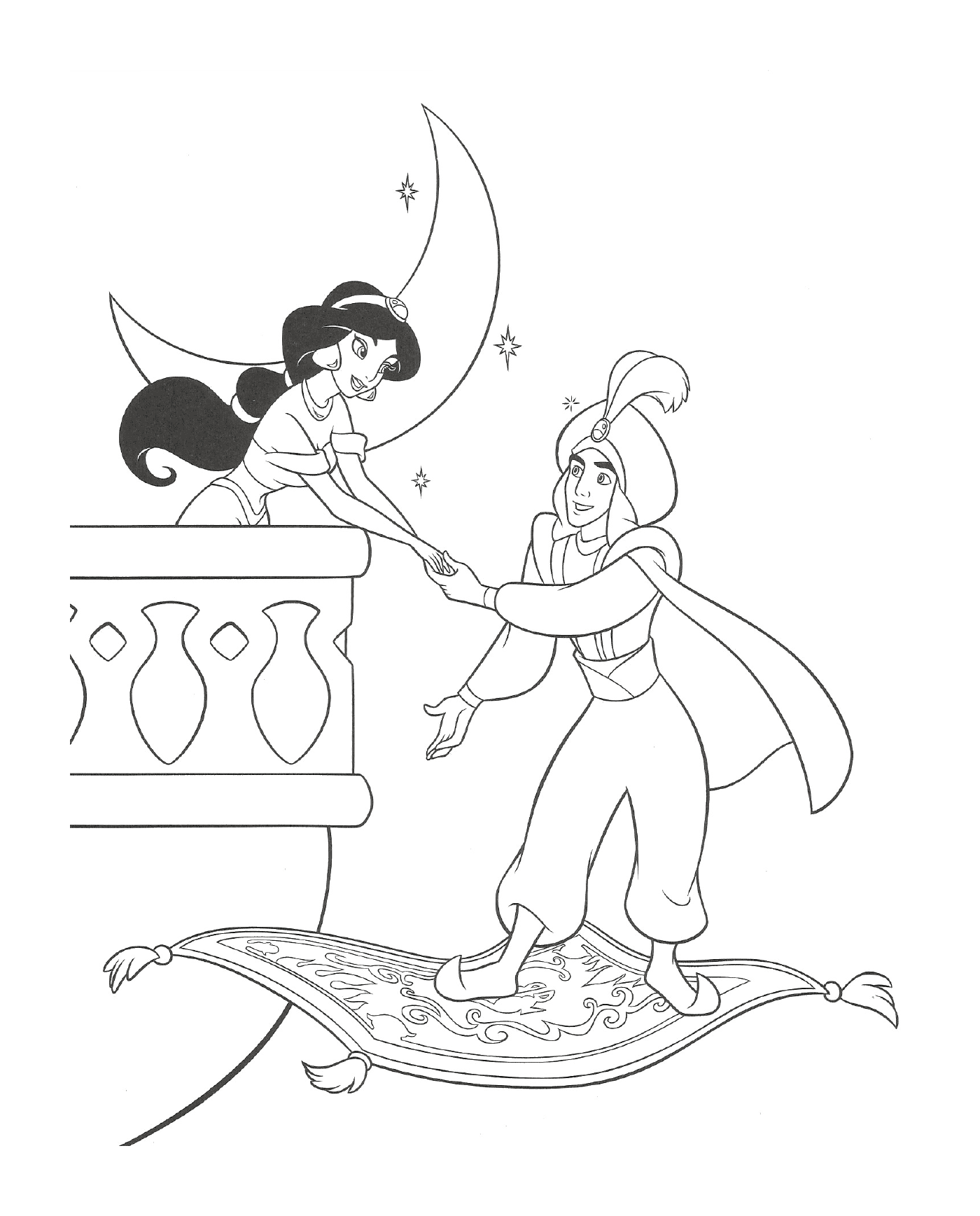  Aladin vem buscar a Princesa Jasmine 