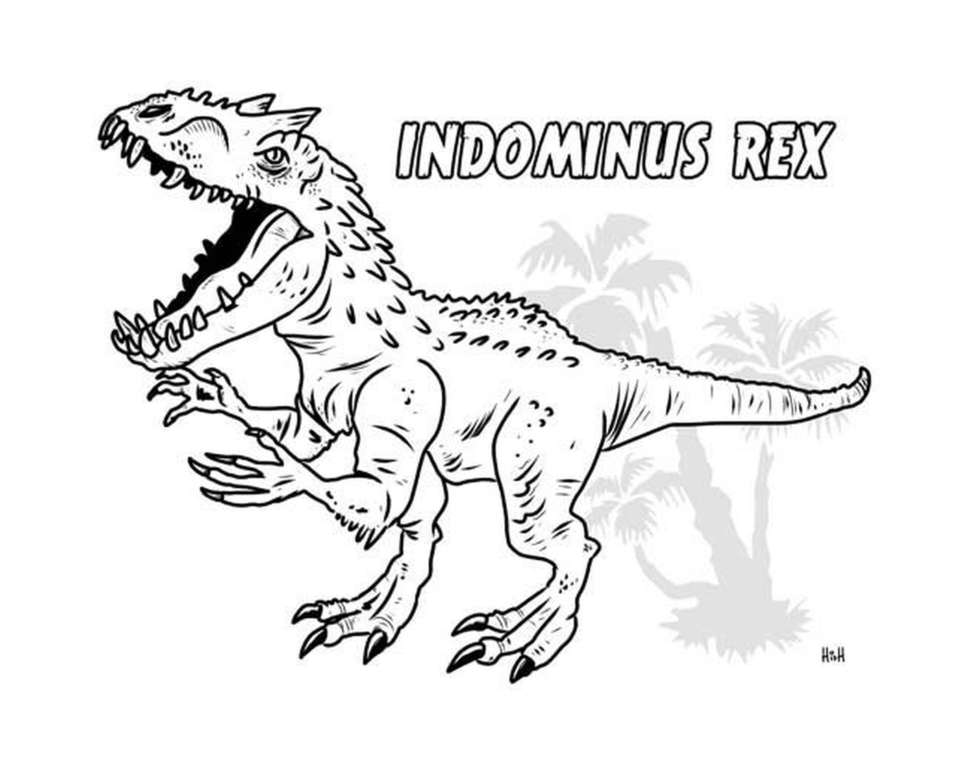  Indominus Rex, mundo jurássico perigoso 