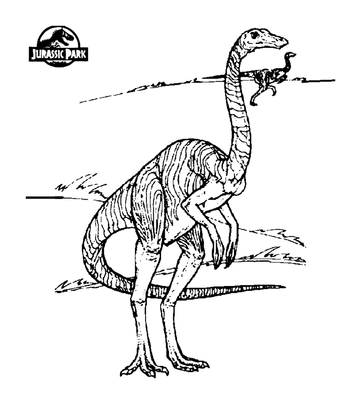  侏罗纪奇公园,插图艺术 