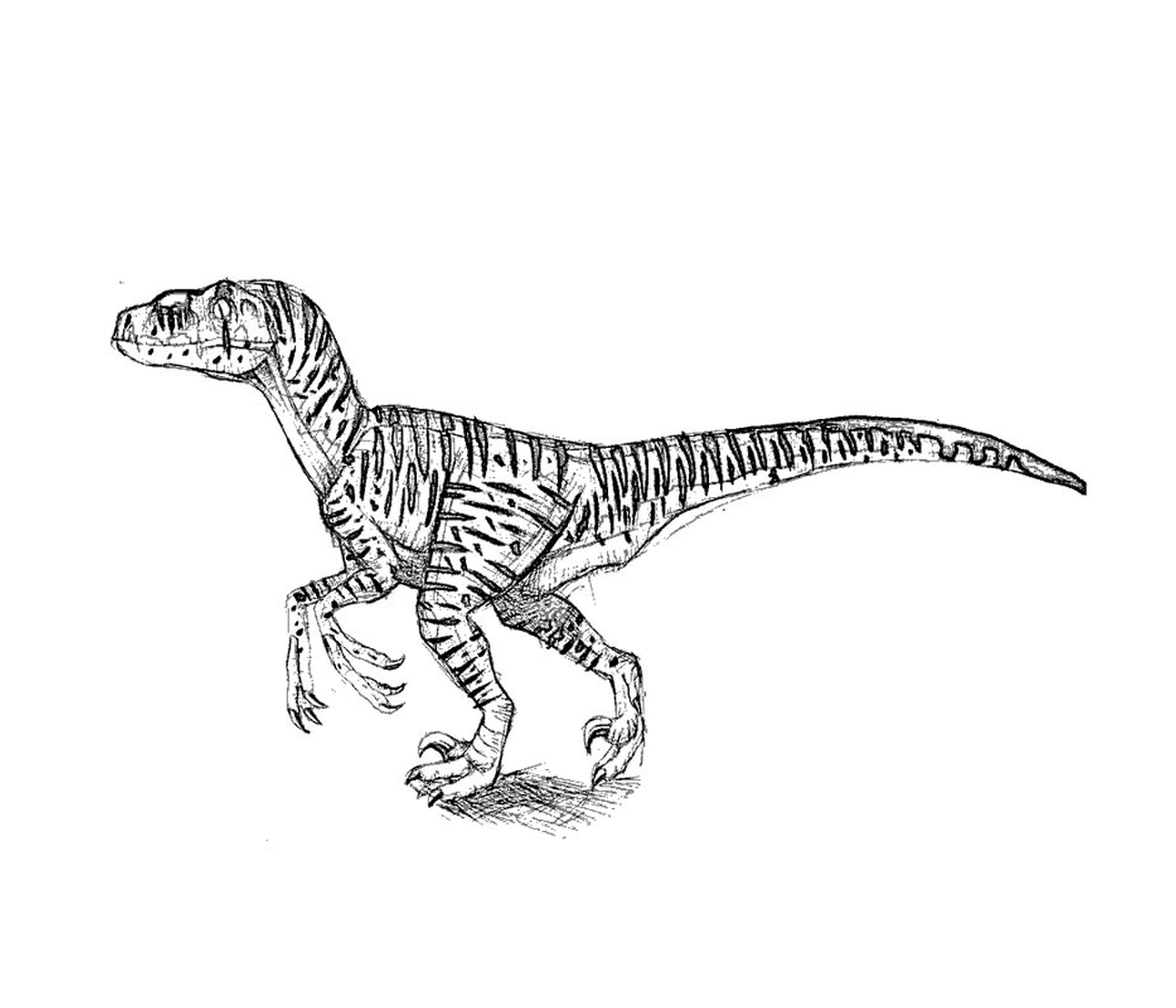  T-Rex de Jurassic Park, majestosa caminhada 