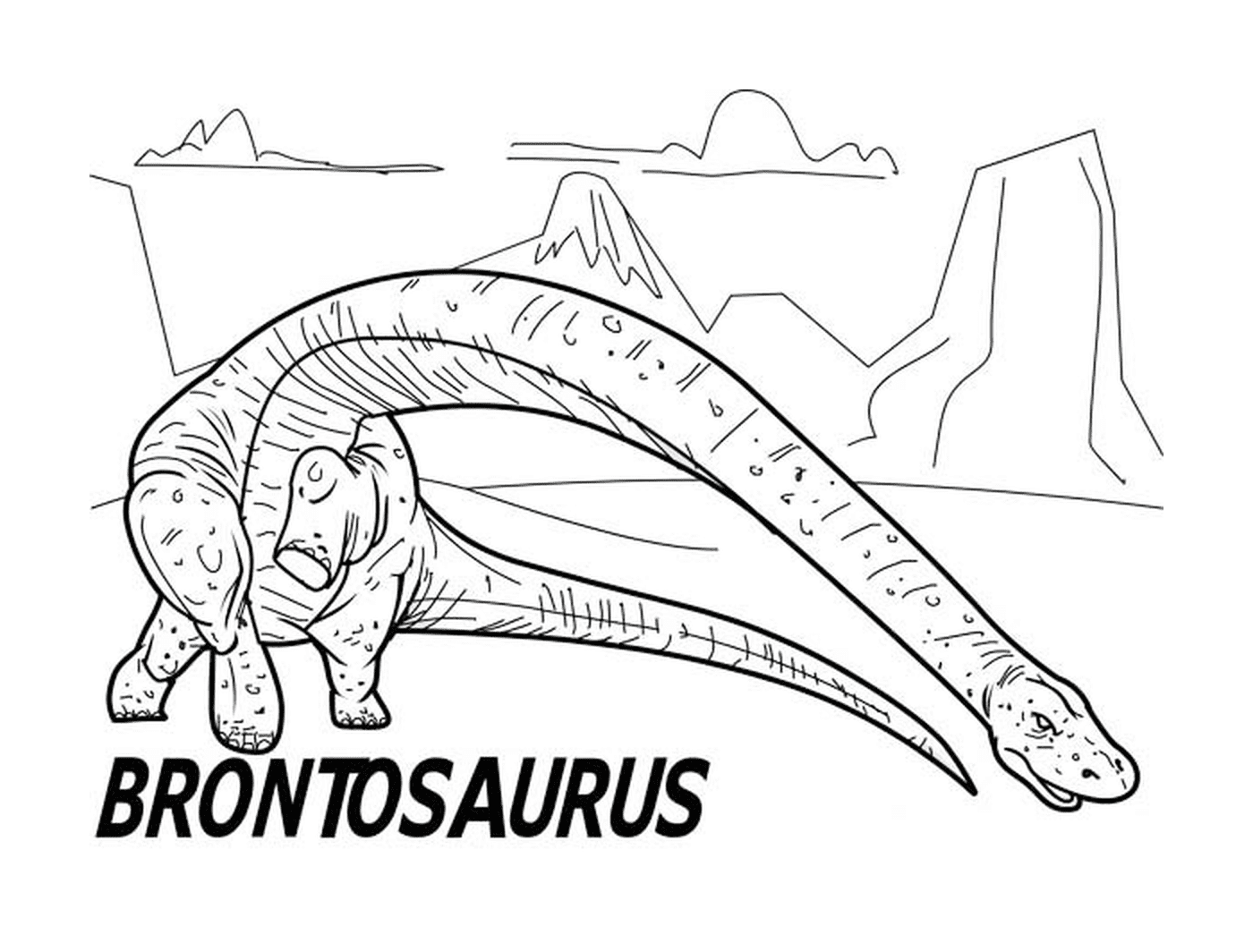  Brontossauro do Jurássico, encontro com dinossauros 