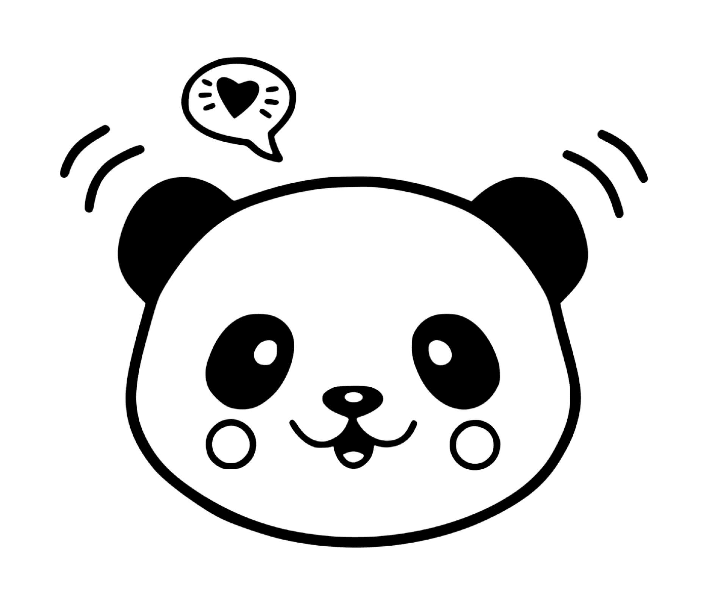  Um panda 