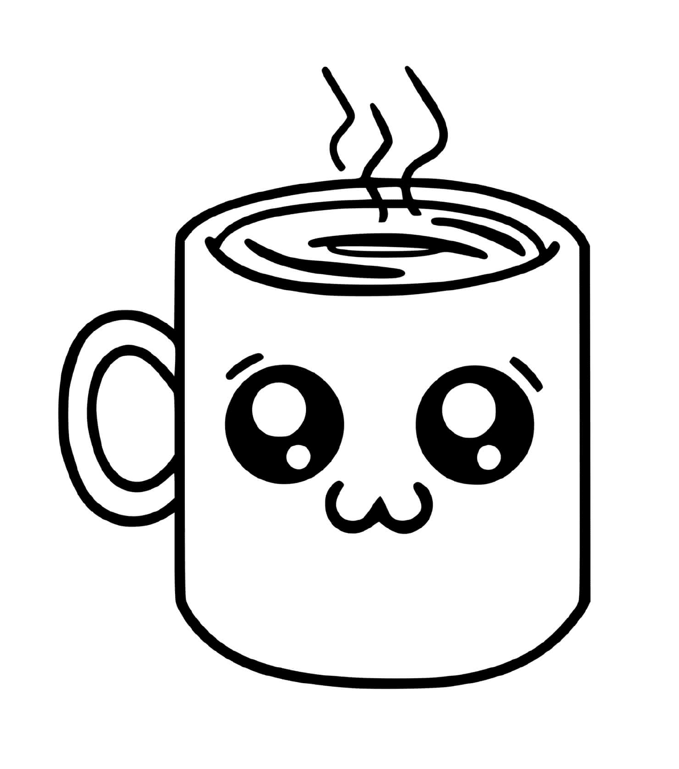 doce quente café 