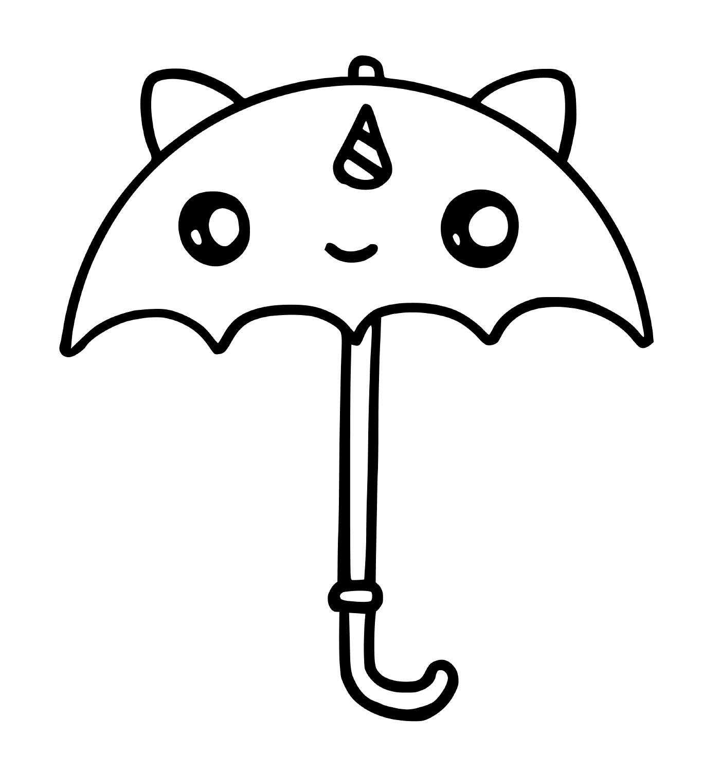  Guarda-chuva Unicórnio Mágico 