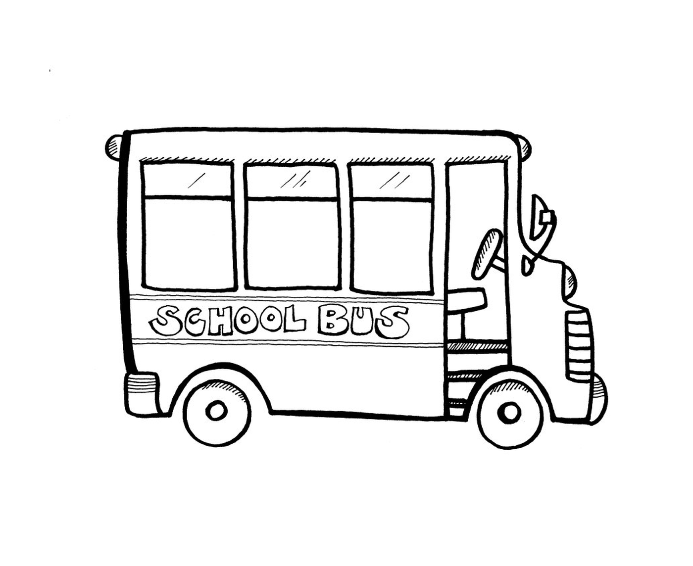  Um ônibus escolar para as crianças 