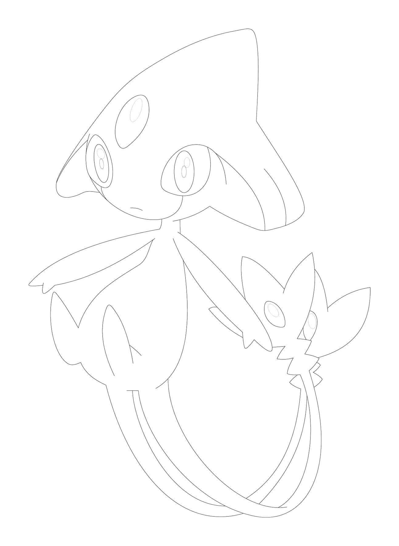  Pokémon Céfadet desenhado 
