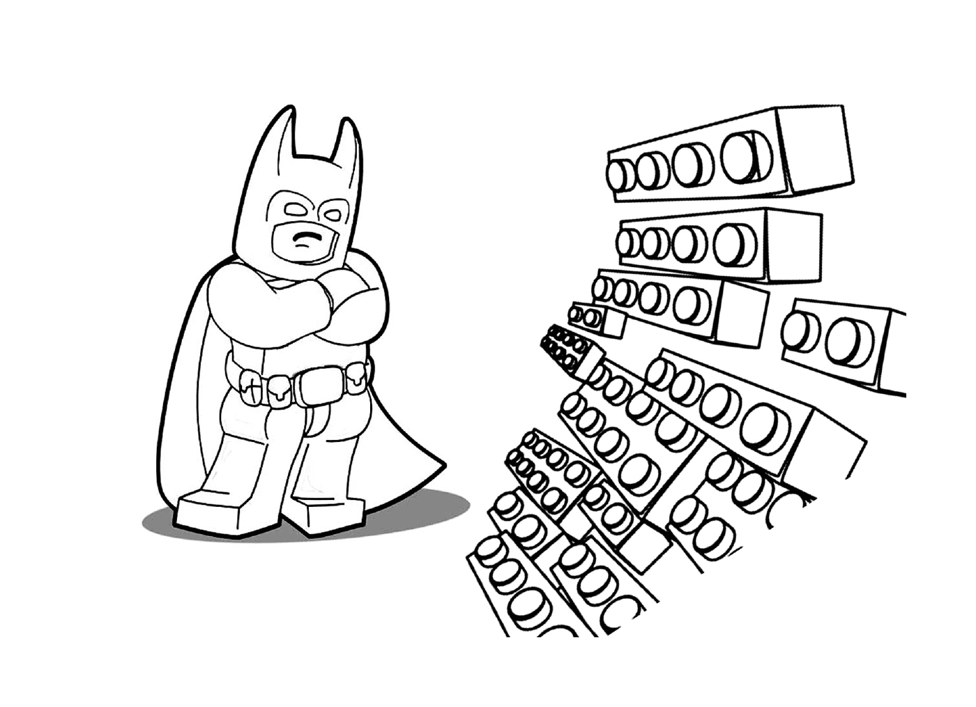  Batman Lego aventura para crianças 