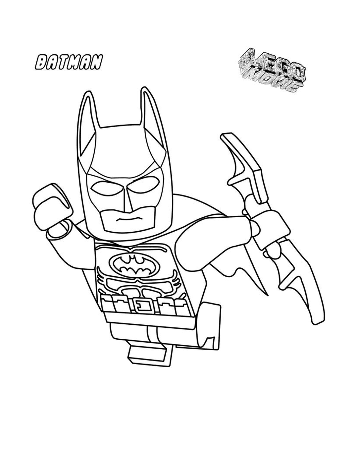 Batman Lego no ar 