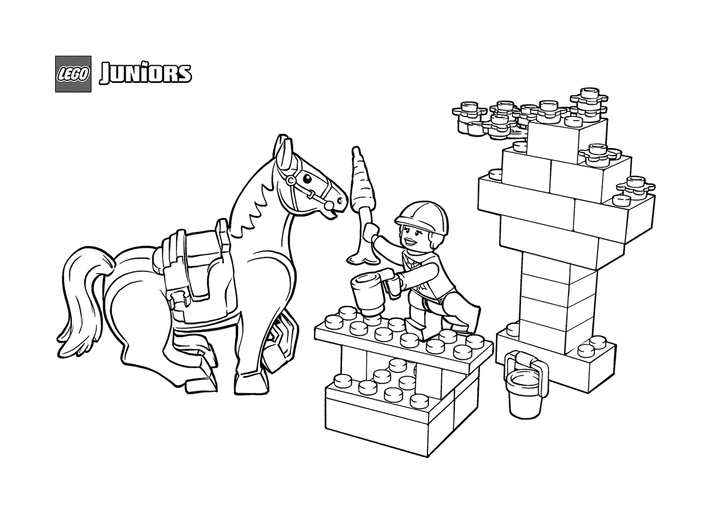  Snack equine em LEGO Junior 