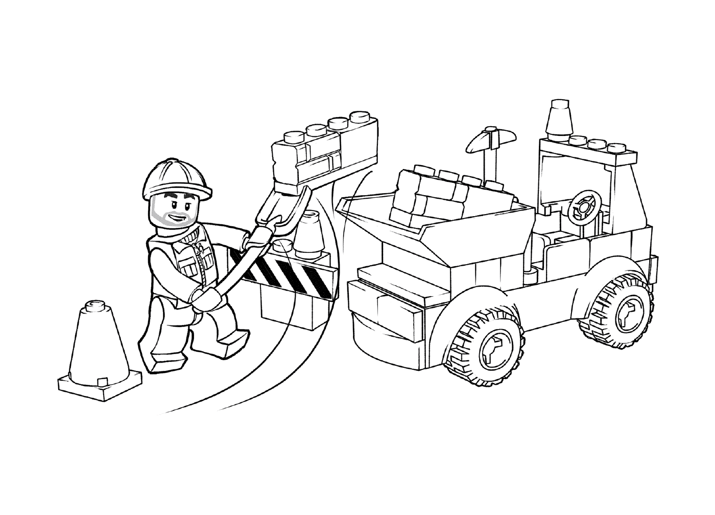  Caminhão basculante LEGO Júnior 