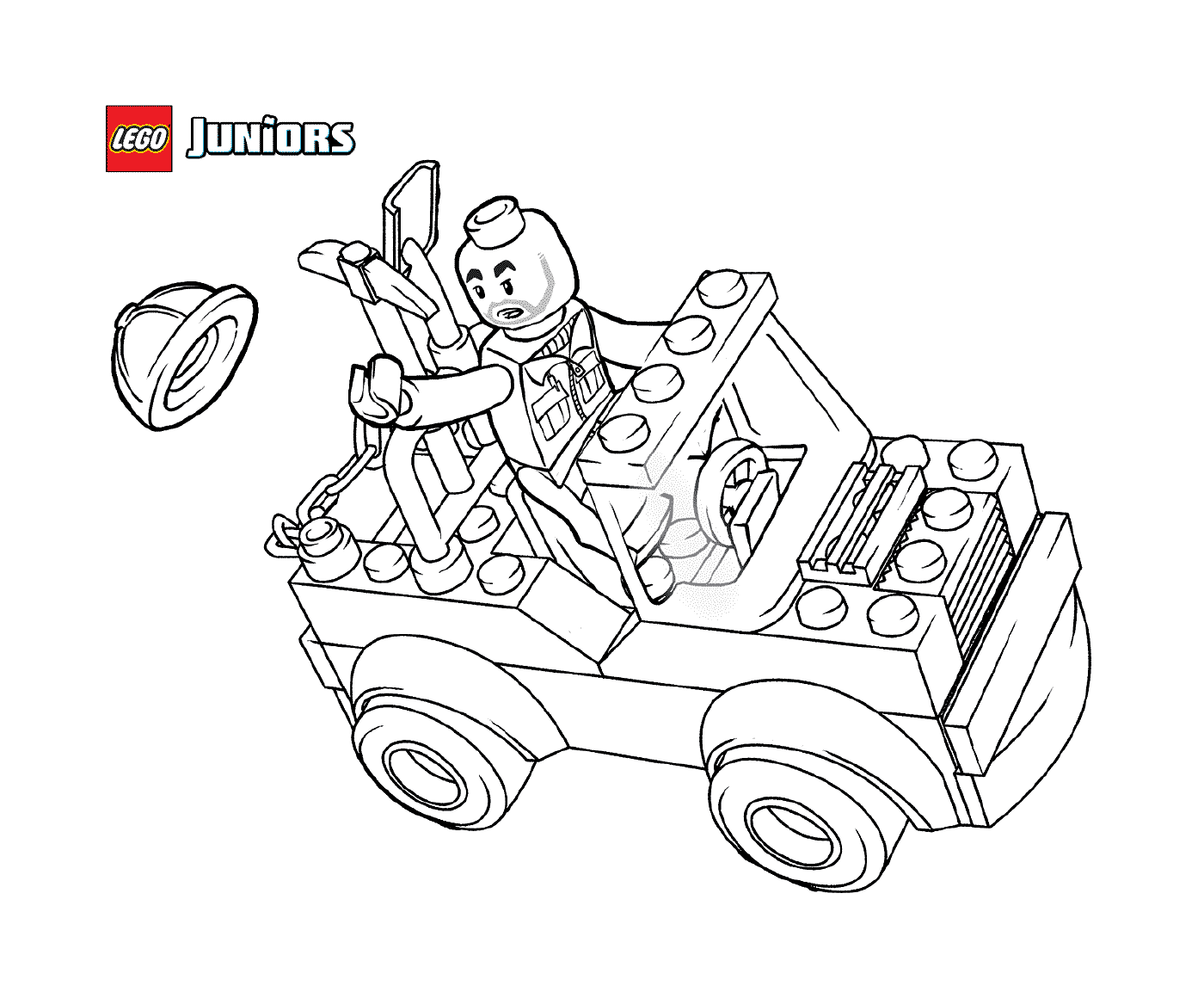  caminhão construção mini LEGO 