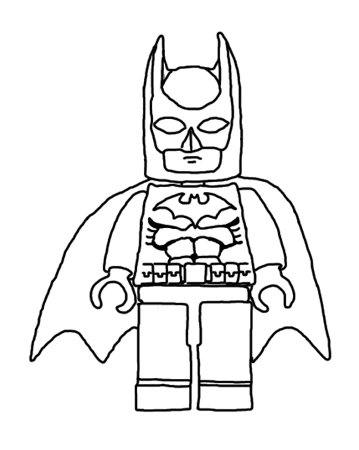  Imprimir Lego Batman colorir 