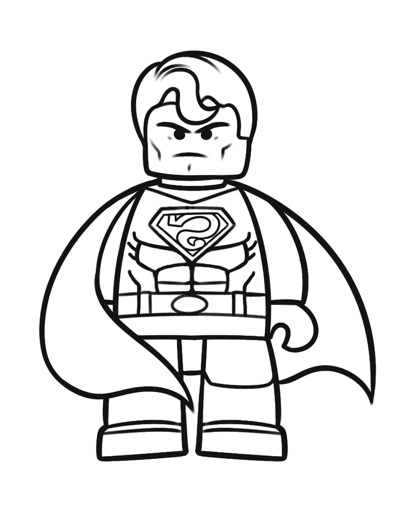  पुरुषों लेगो सुपरमैन 