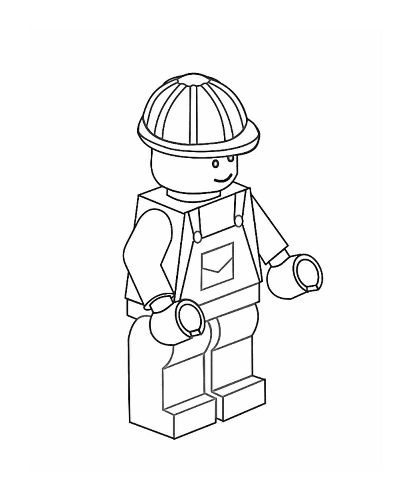  Homem Lego cativante 