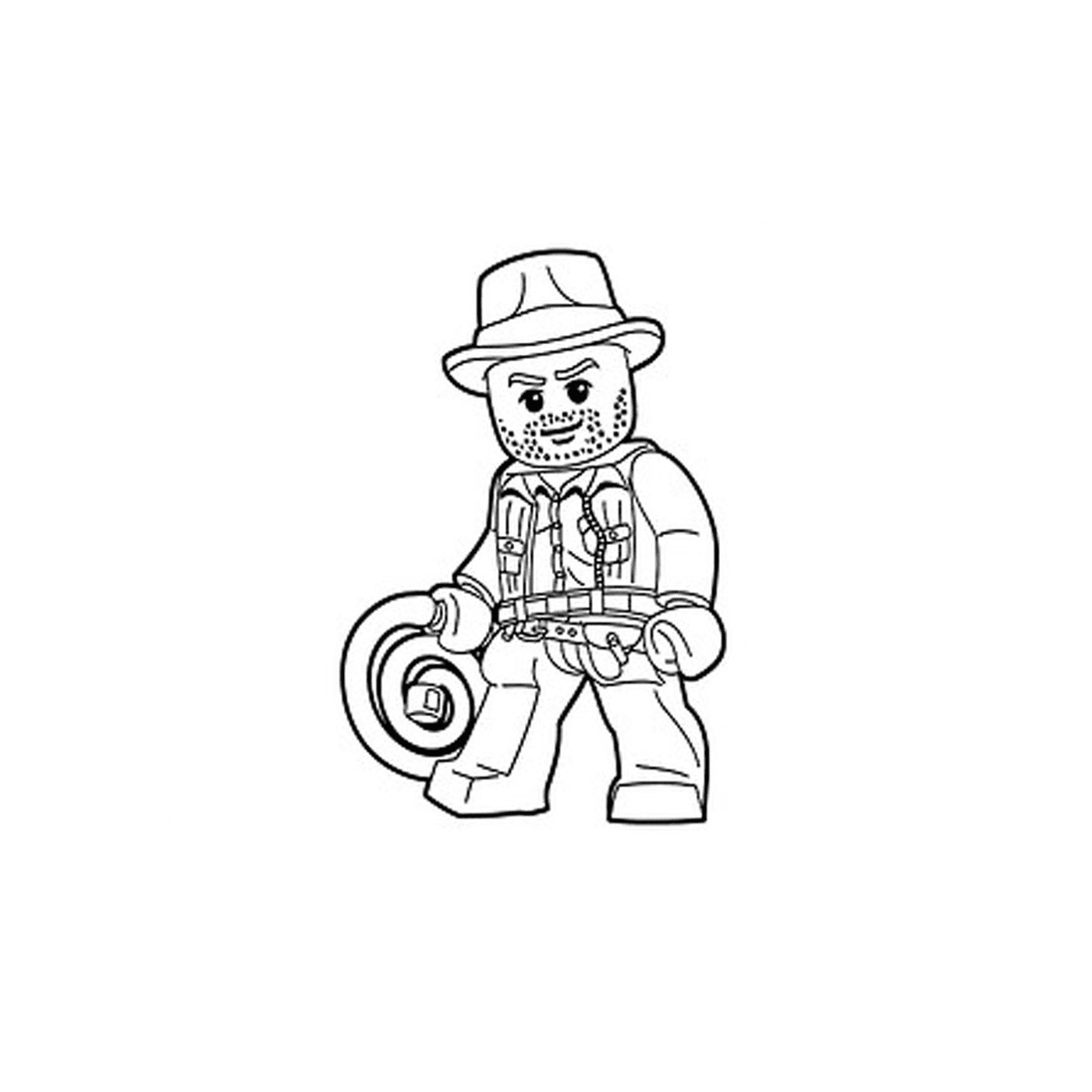  personagem Lego Indiana Jones 