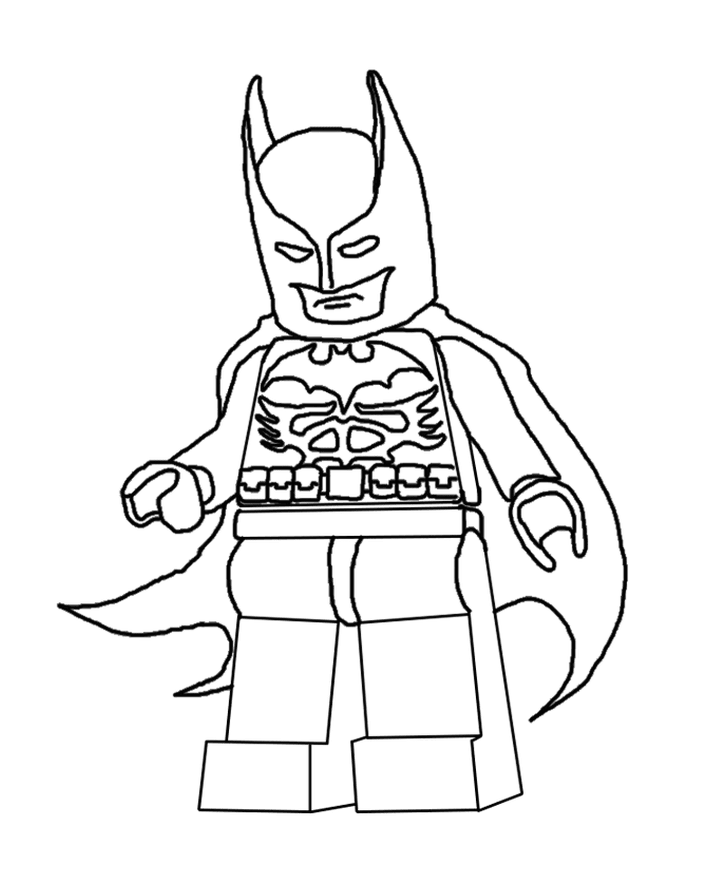  蝙蝠侠Lego 打印 