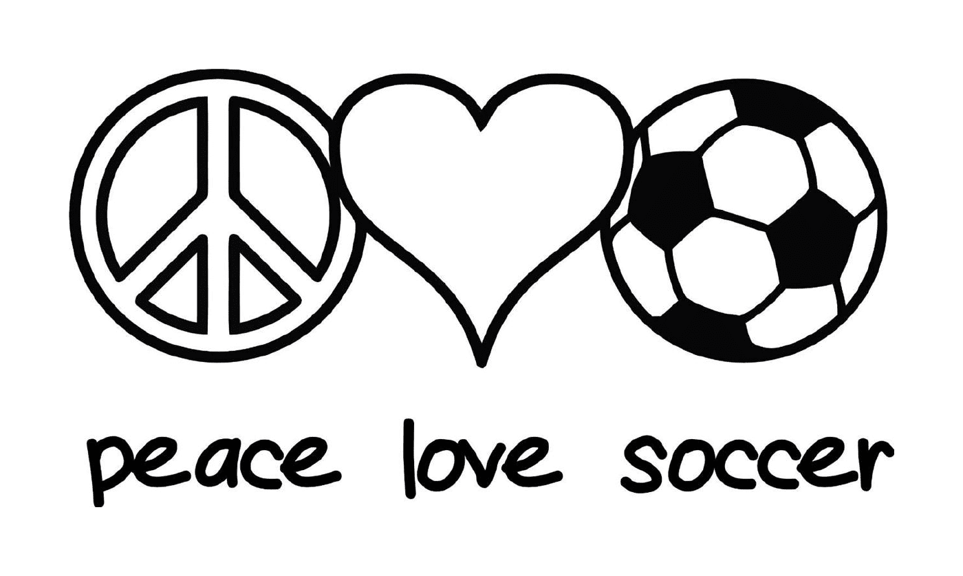  السلام، الحب، كرة القدم 