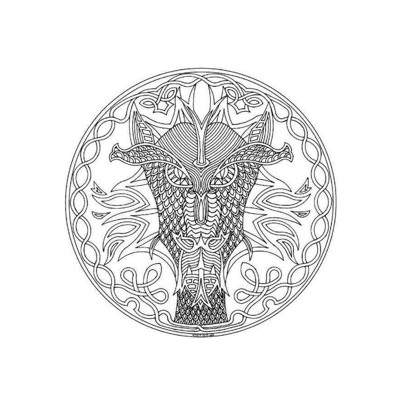  Hard Mandala, padrão detalhado 