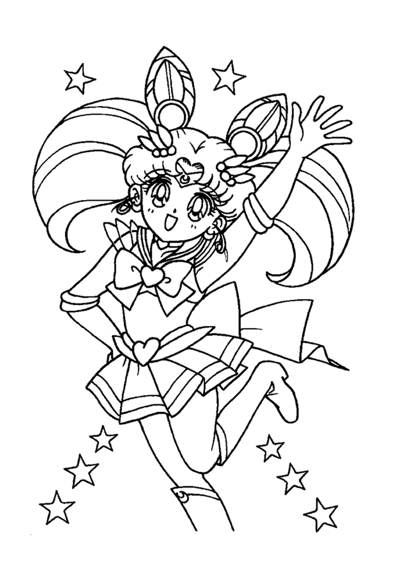  Um personagem de Sailor Moon 