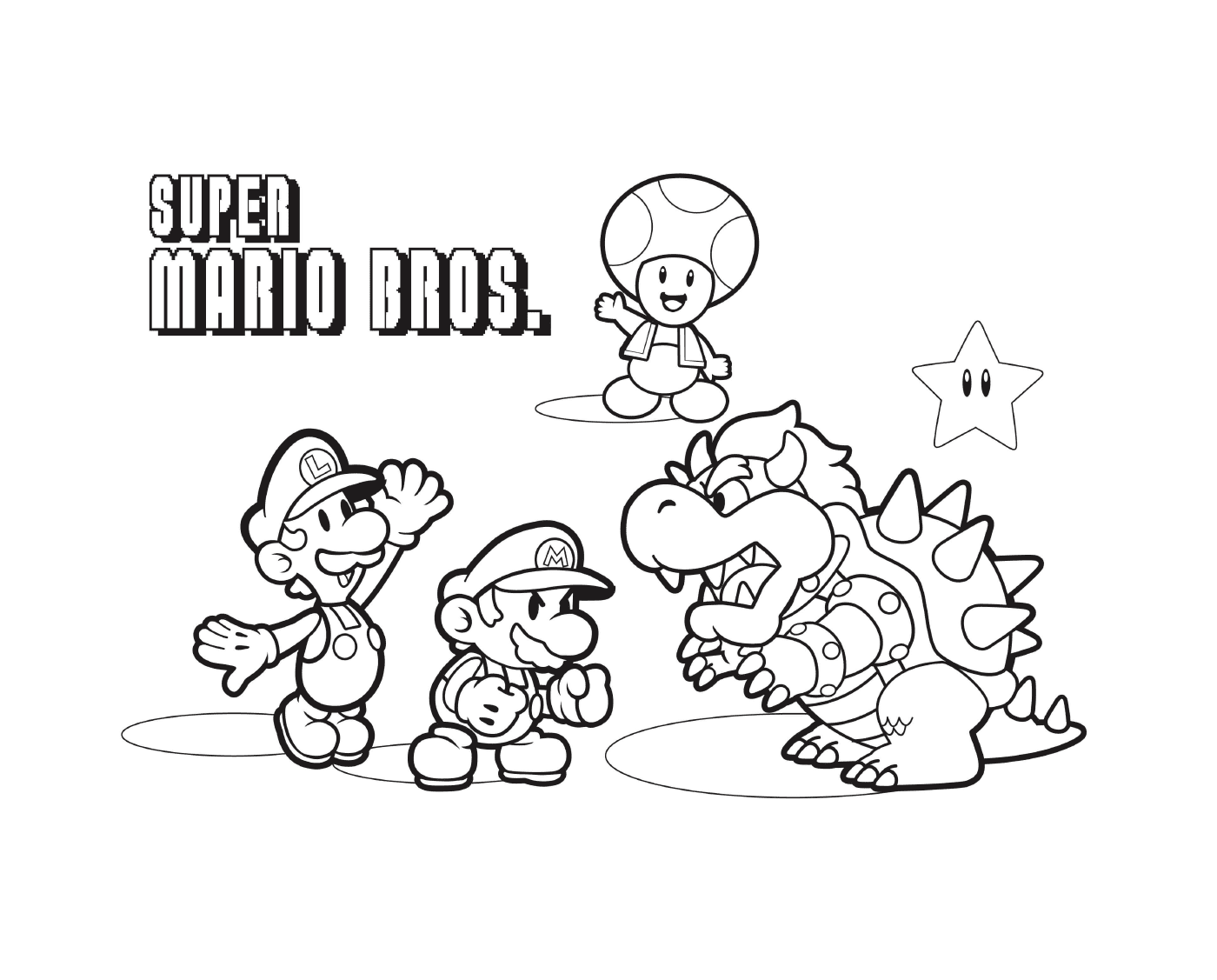  Mario e seus amigos 