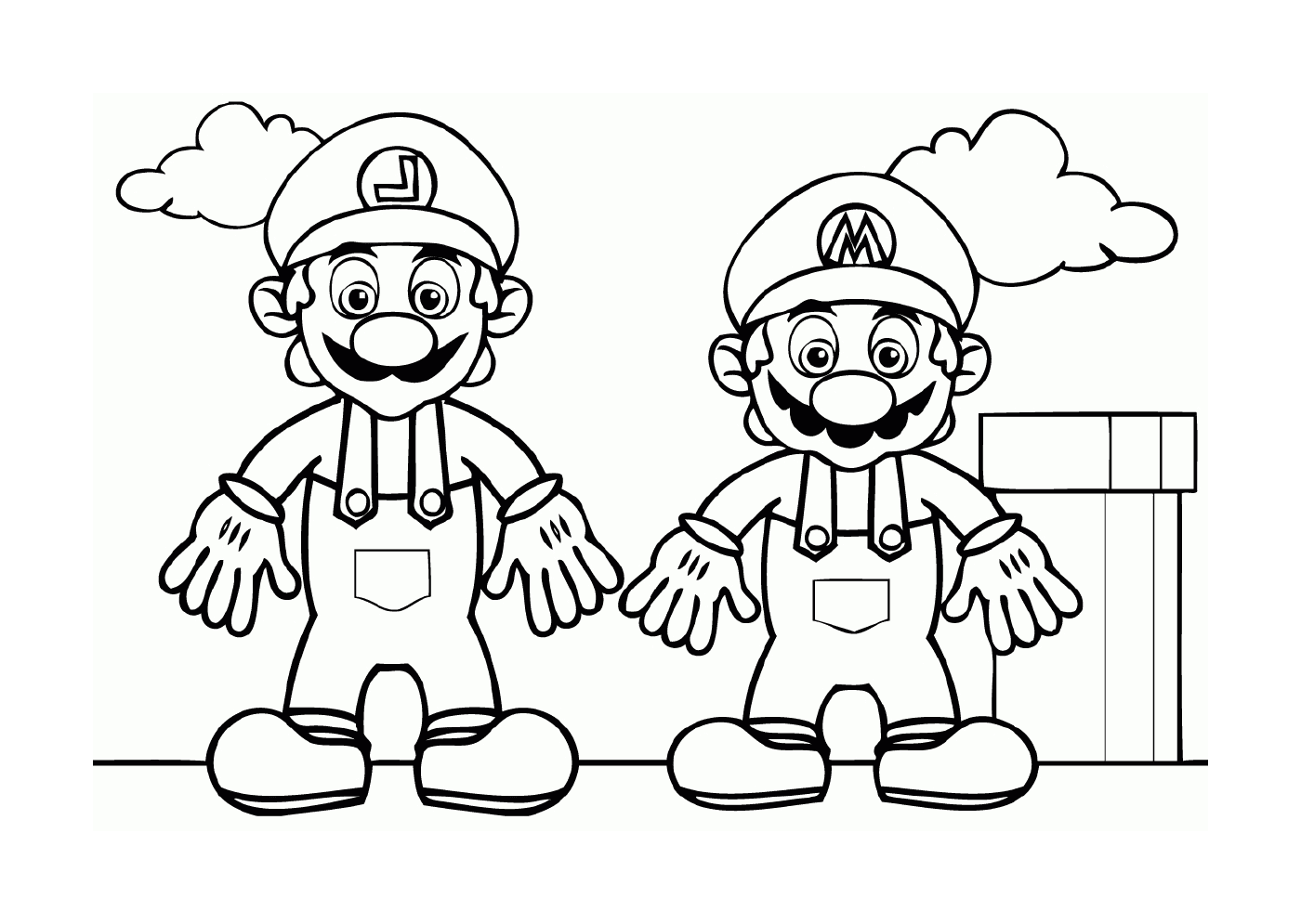  Luigi e Mario, dois irmãos famosos 