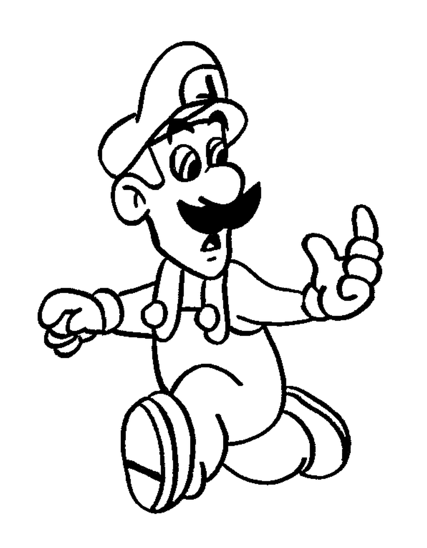  Luigi, um homem com bigode 
