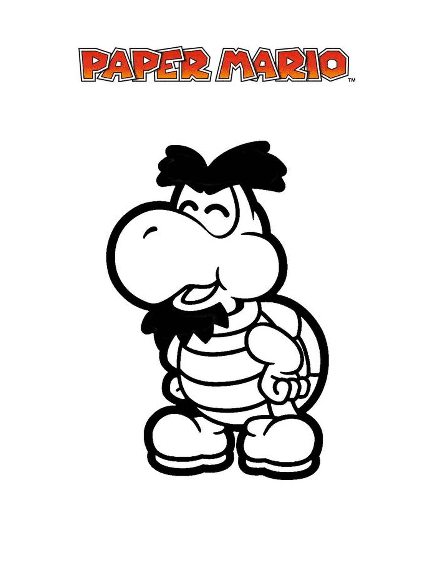  Mario Paper 千年12, 设计海龟 