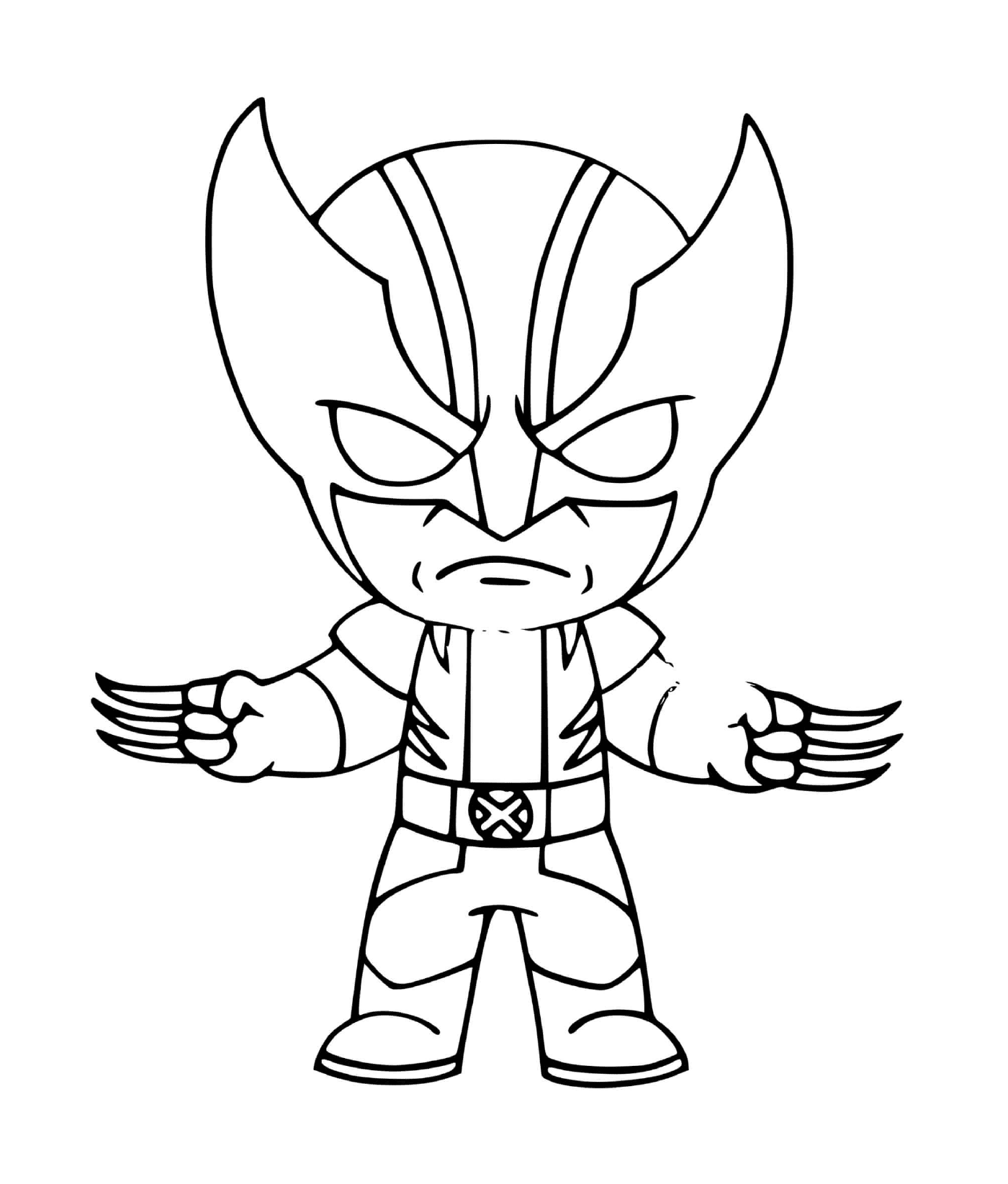  Wolverine, famoso herói griffu 