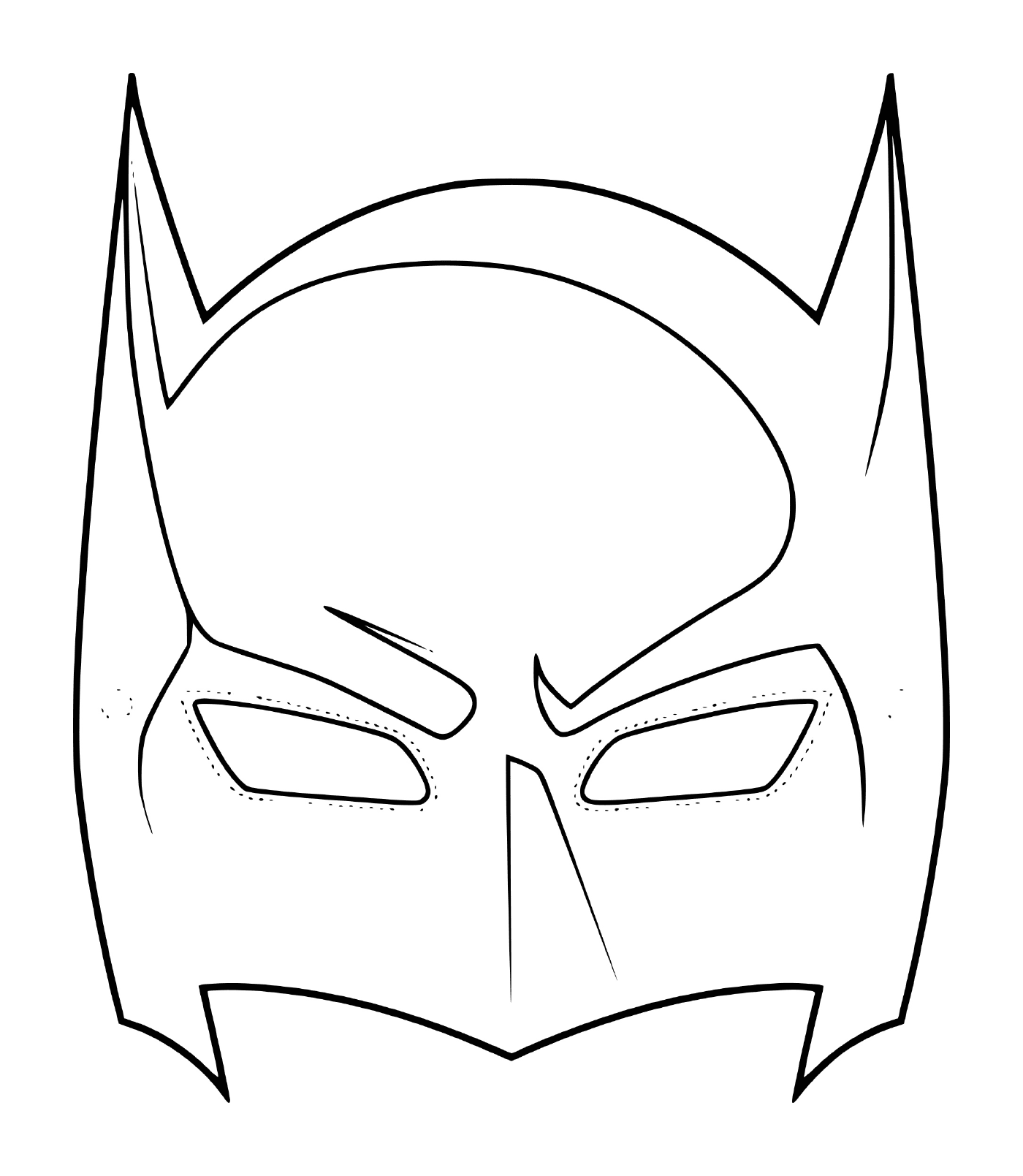  Máscara Batman para Heróis 