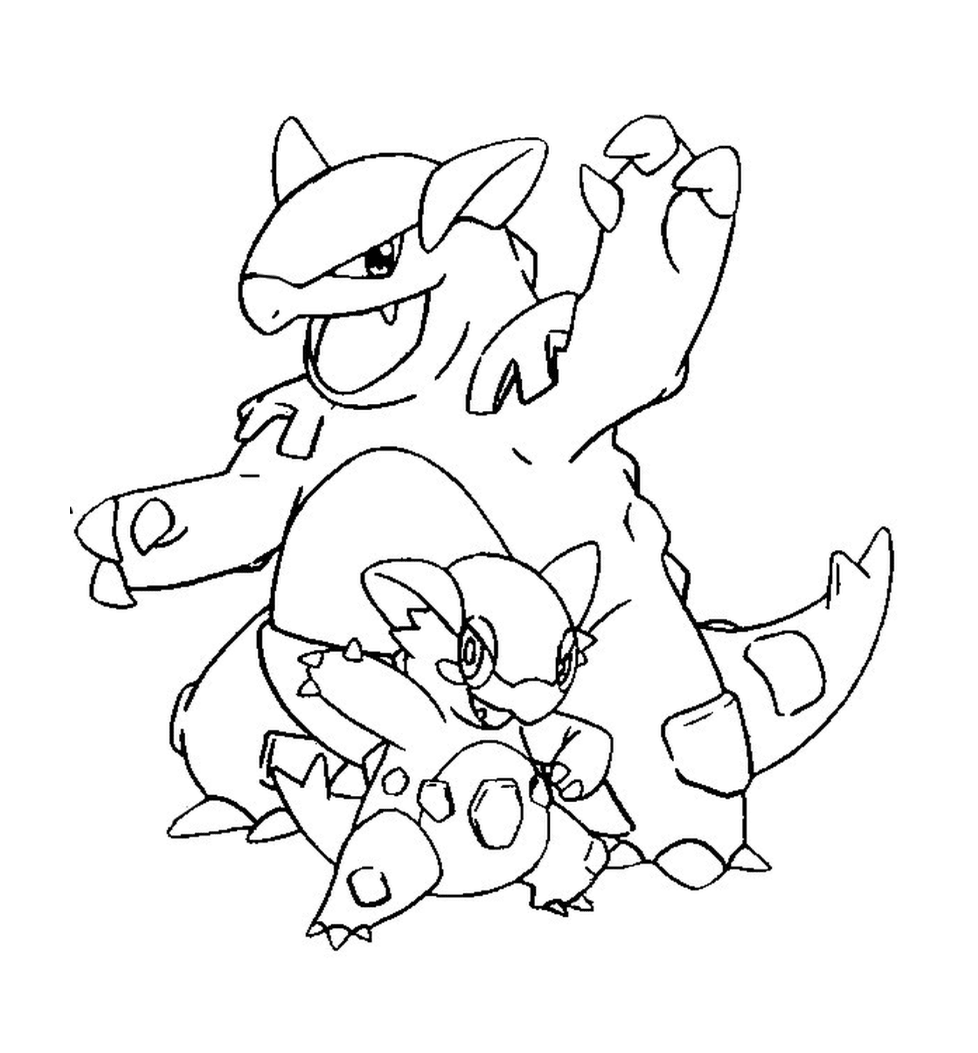  Kangourex, duas duplas de Pokémon 