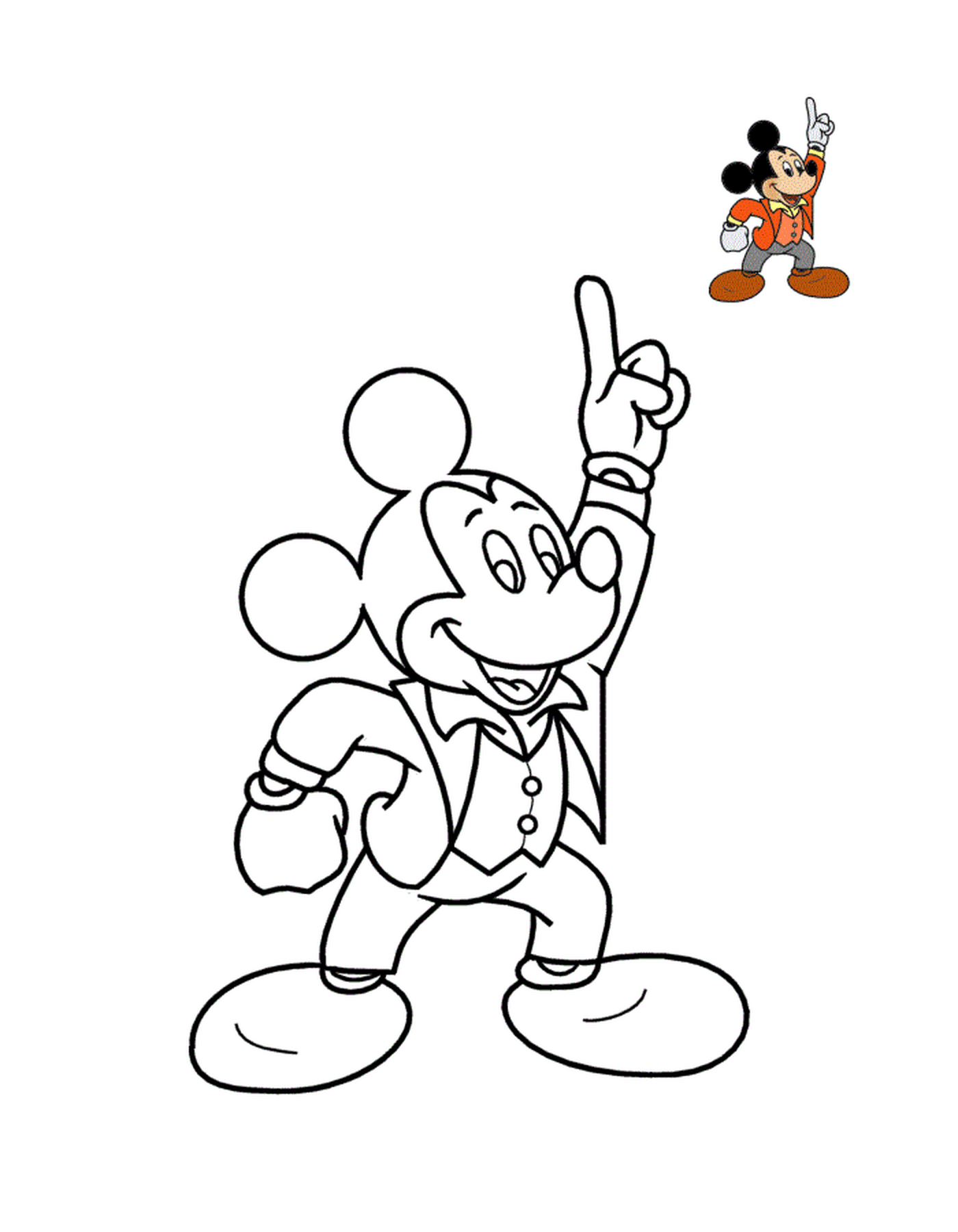  Mickey Mouse, uma estrela do show de quadrinhos 