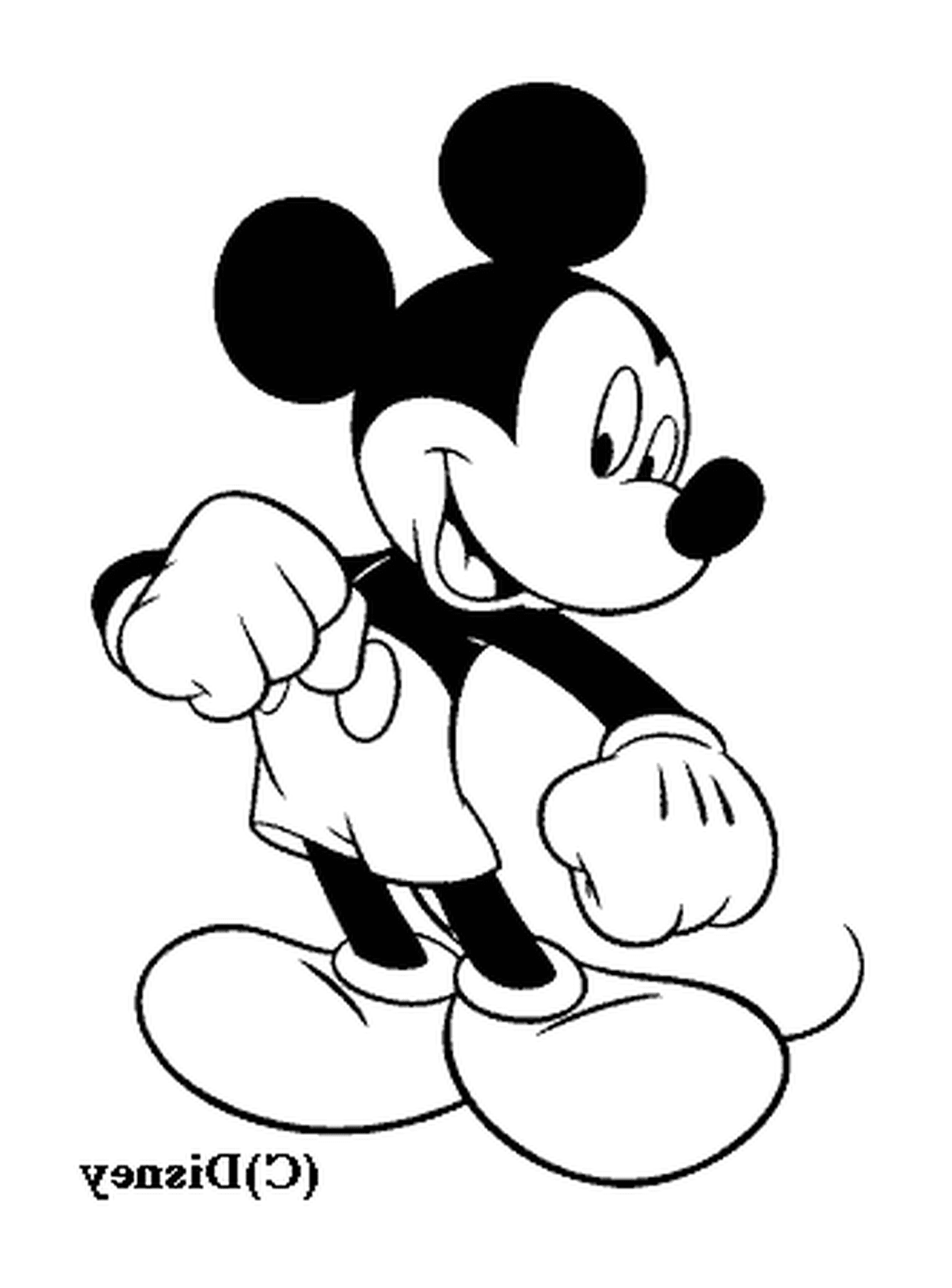  Desenho por Mickey Mouse 