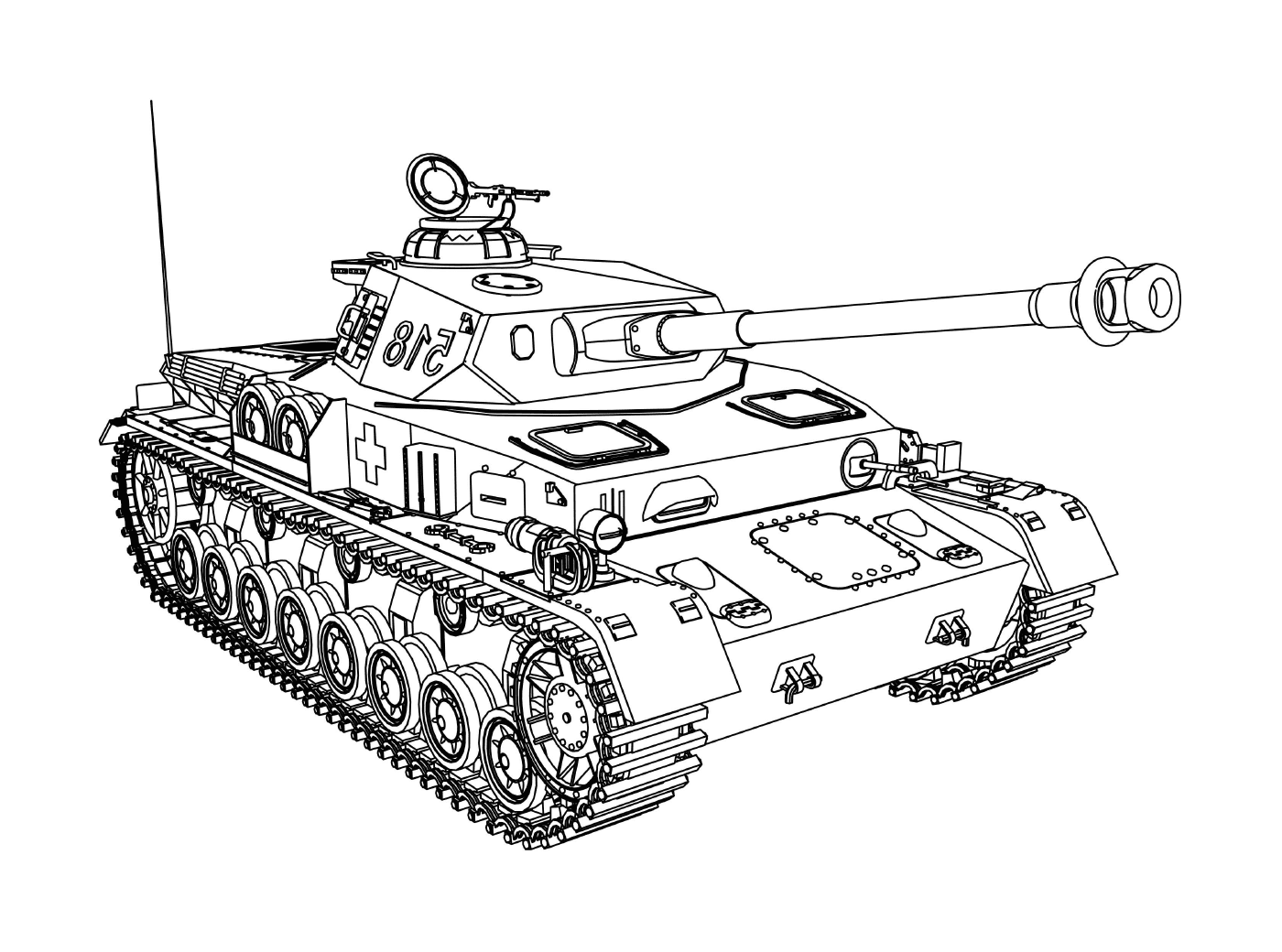  Veículo militar: um antigo tanque militar 