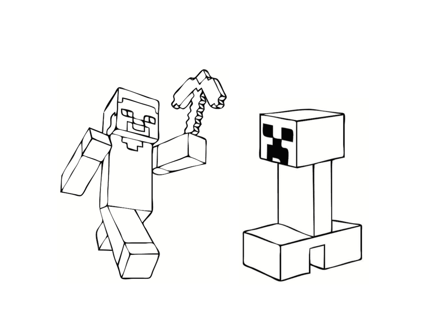  Minecraft de Ferro de Creeper e Golem 