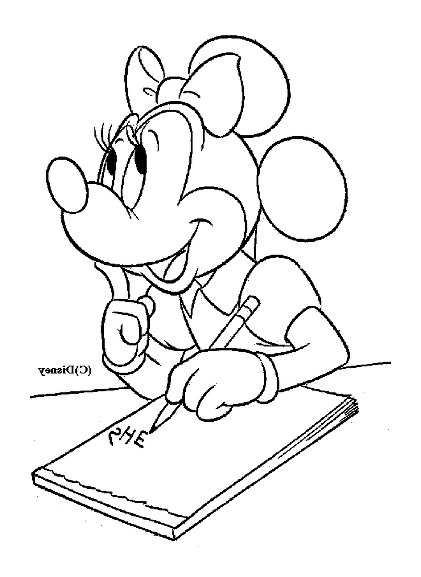  Minnie escreve uma história 