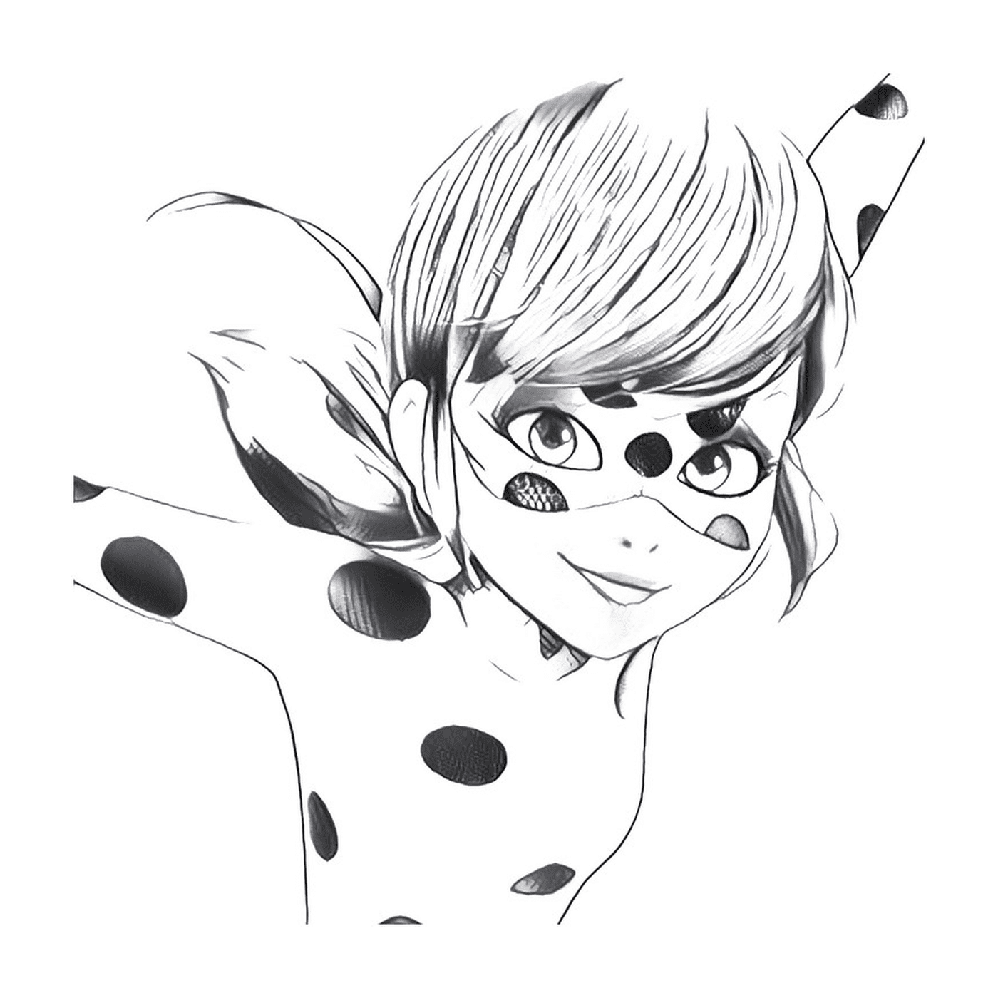  Ladybug, o rosto mascarado 
