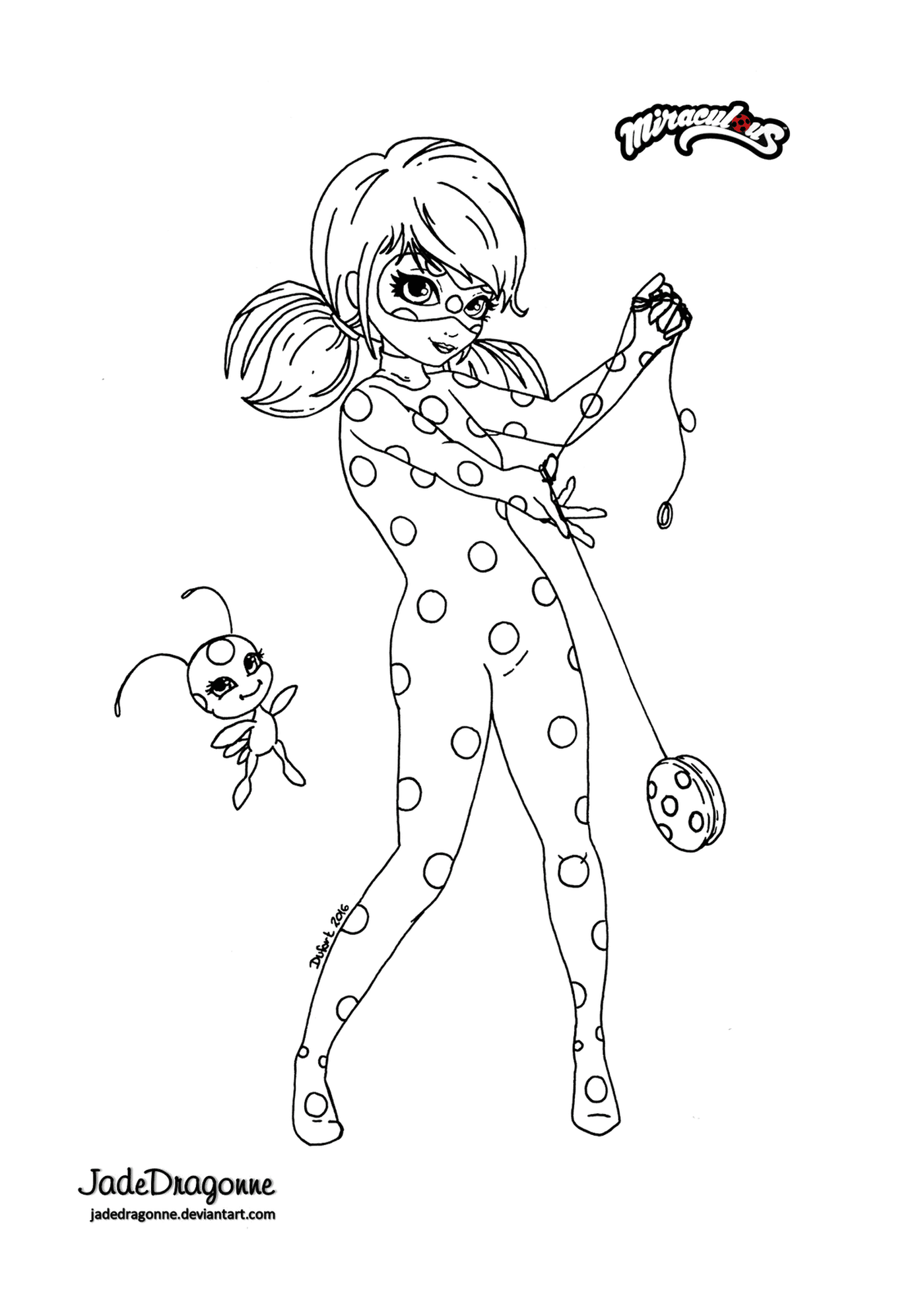  Miraculous Ladybug, um anime de Jade 