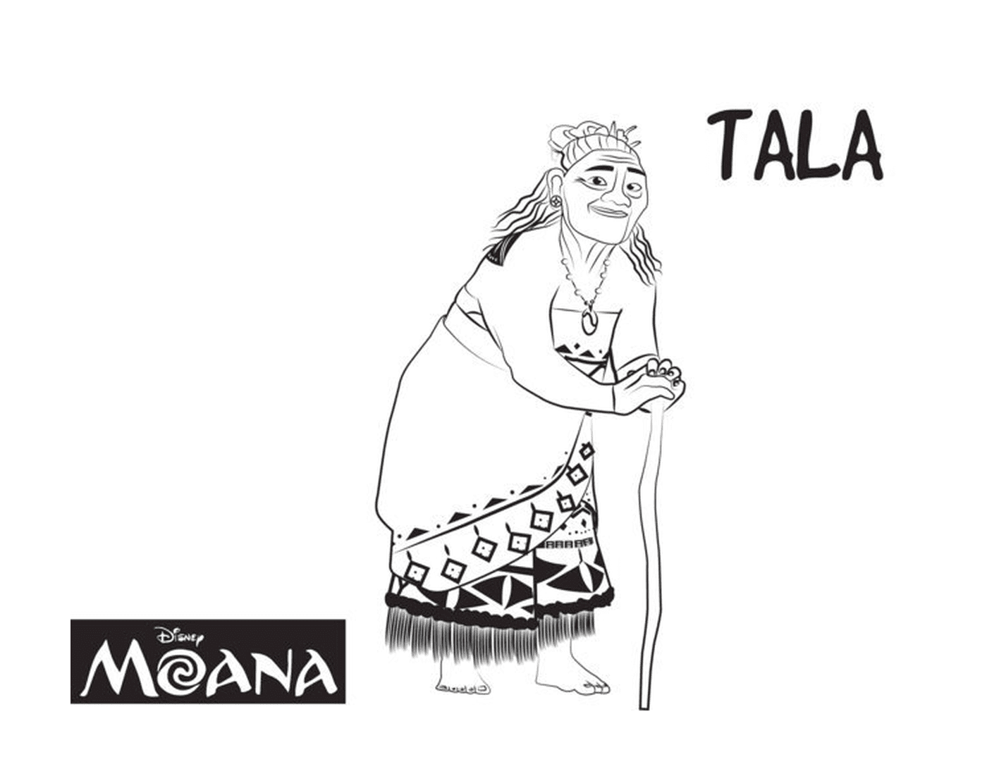  Tala, guardião espiritual de Moana 