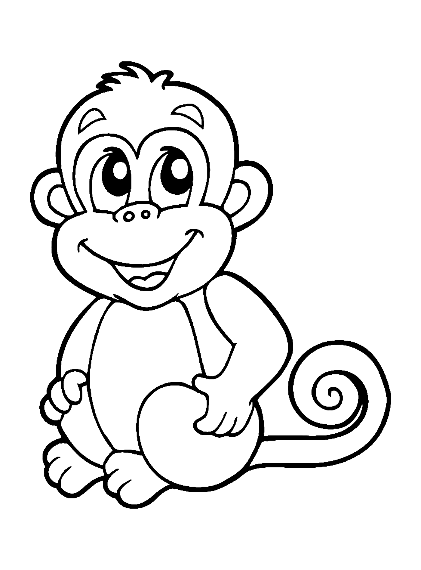  doce bebê macaco 