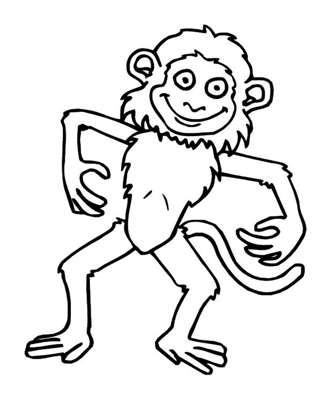 欢乐和嬉乐 猴猴 