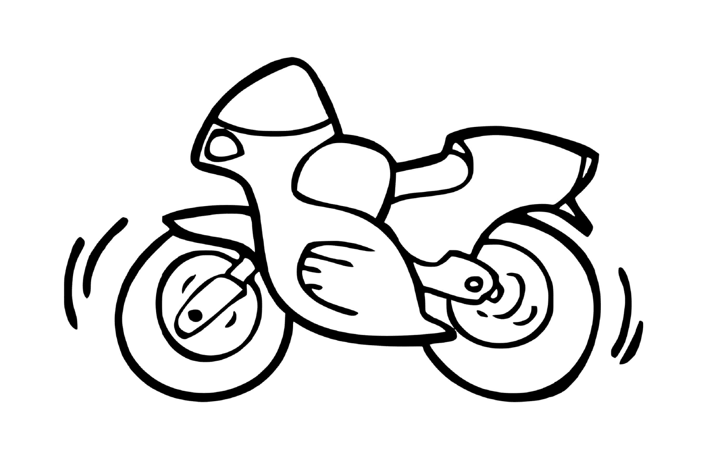  motocicleta simples e fácil 