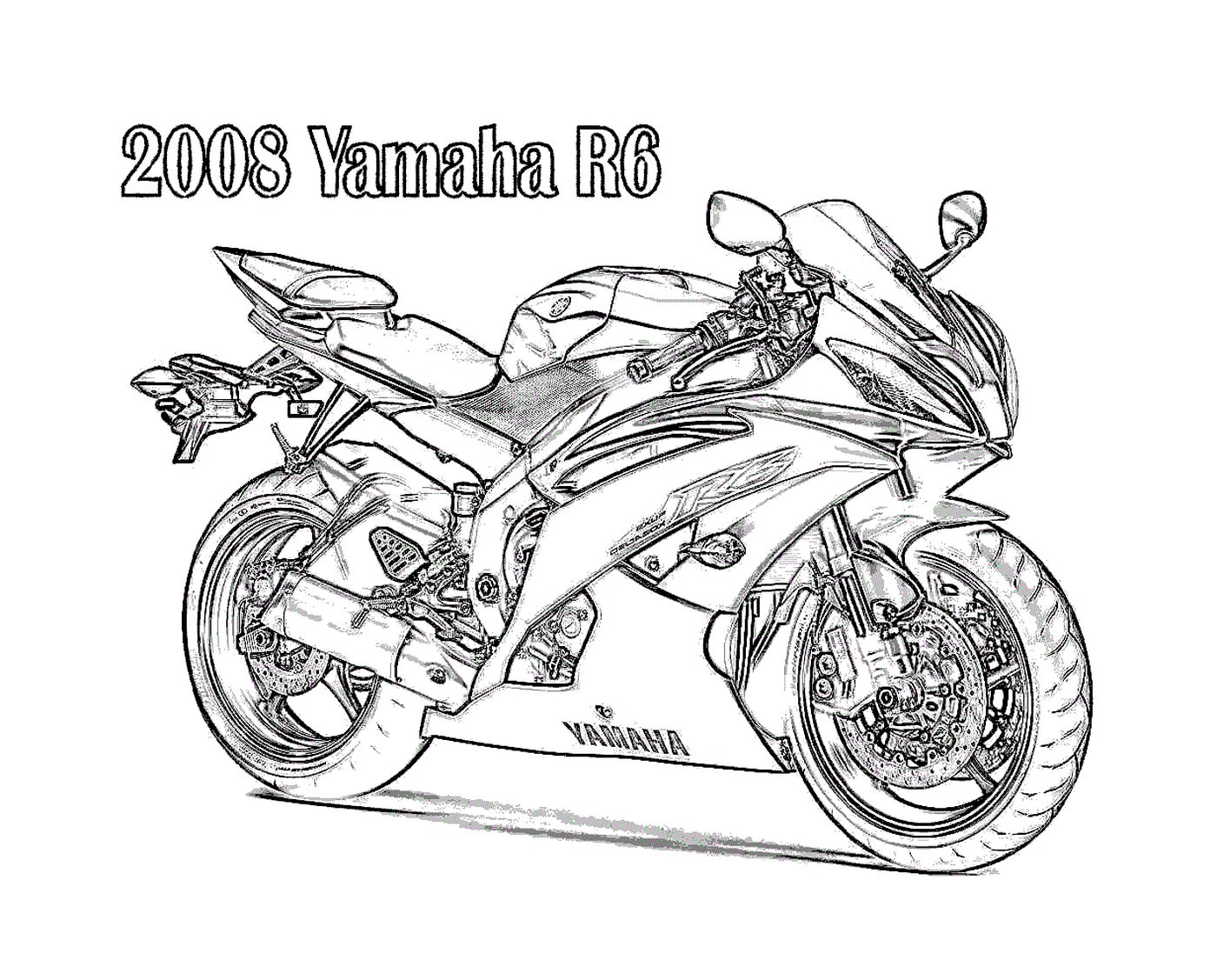  Yamaha R6 Moto 