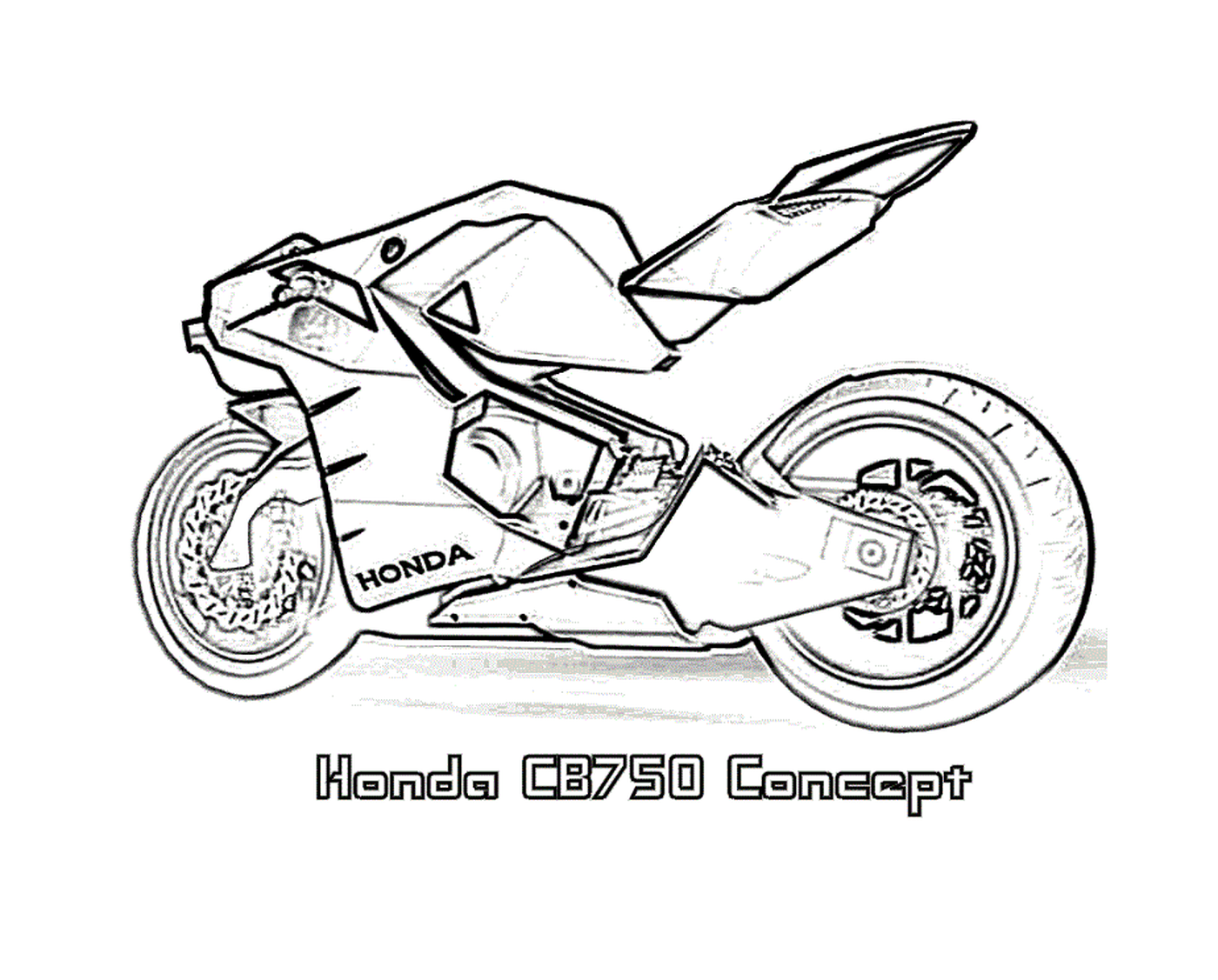  86, Honda CB750 conceito 